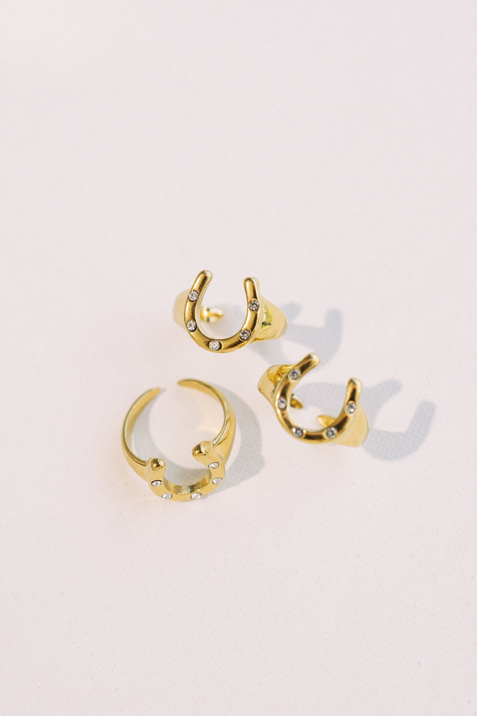 Golden Horseshoe Ring