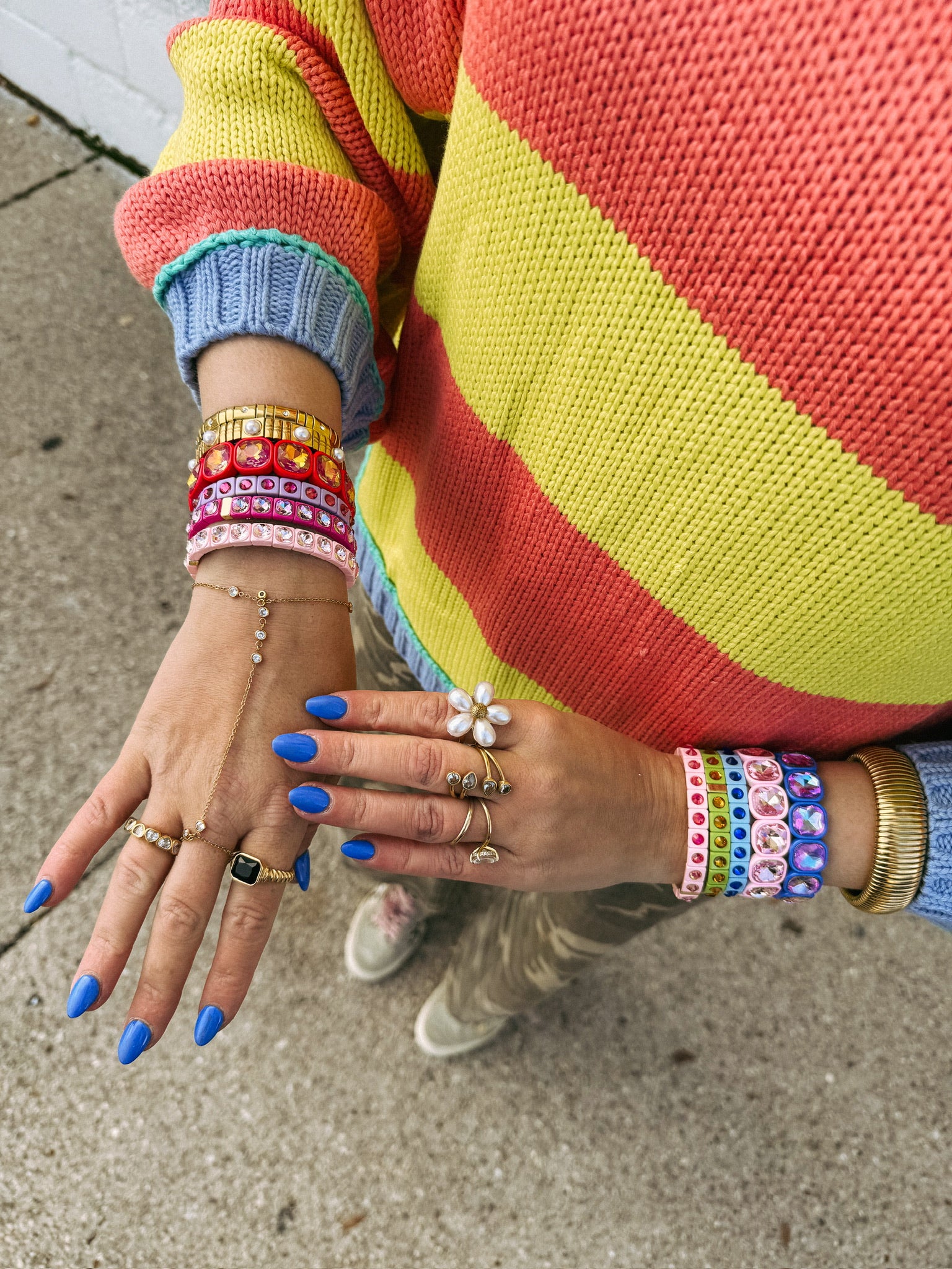 Serafina Diamond Hand Chain