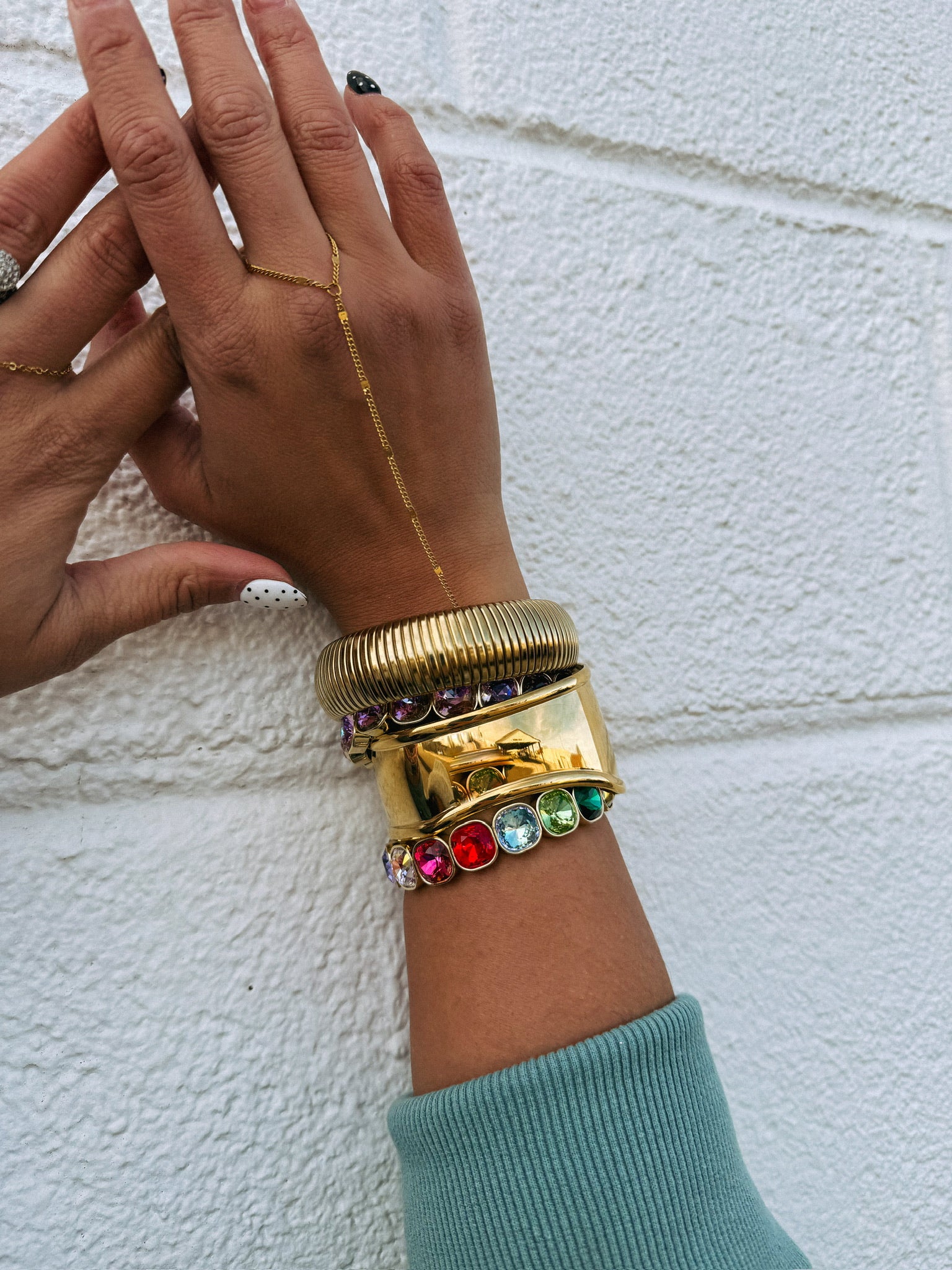 Gabriella Gold Hand Chain