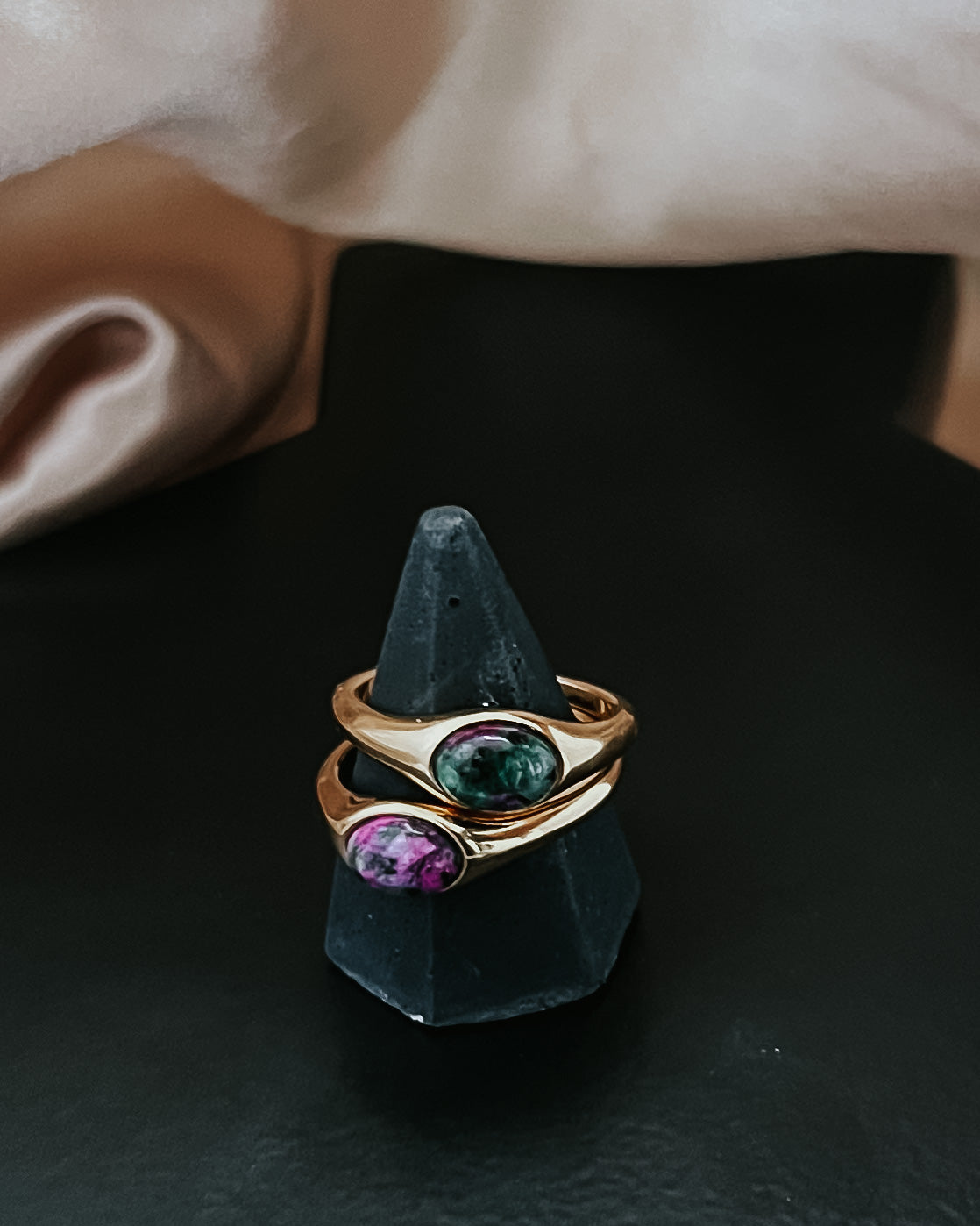 Rally Stone Gold Ring