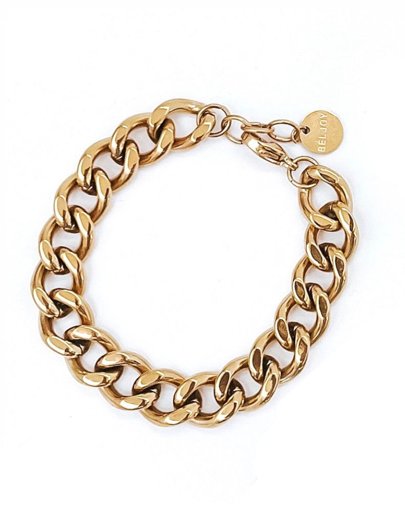 Heath Cuban Chain Bracelet || Choose Color