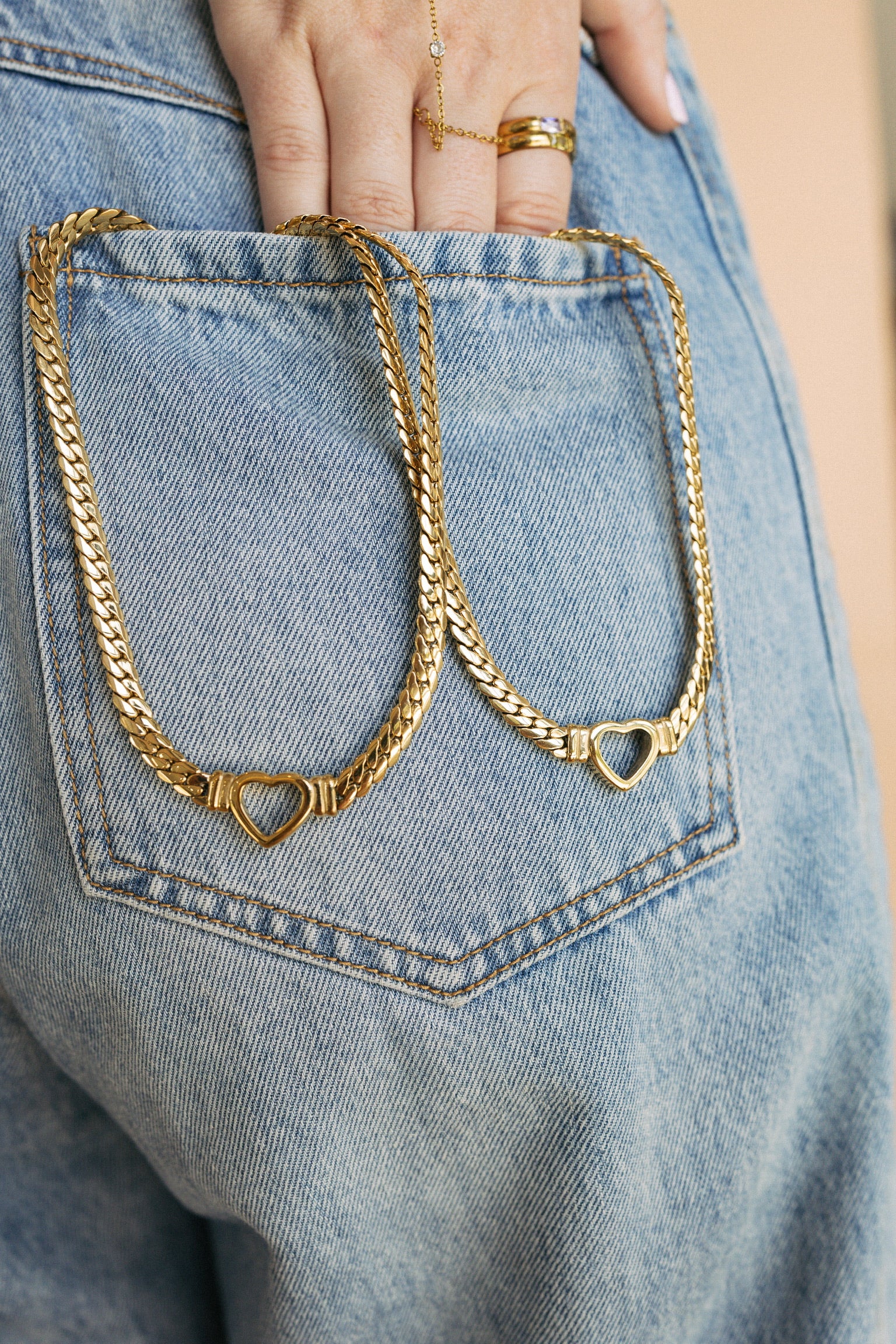 Open Heart Necklace