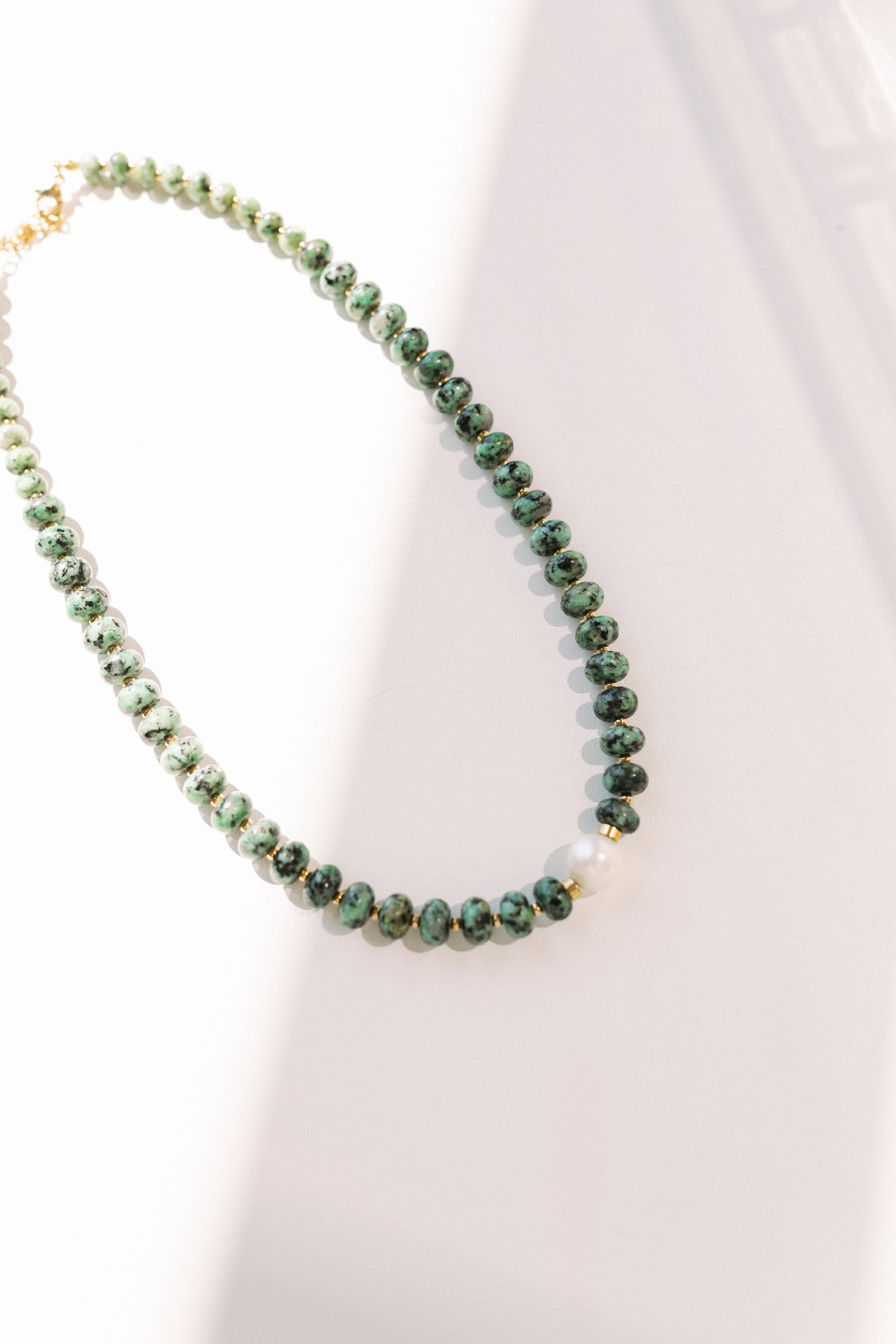 Tidal Pearl Beaded Necklace