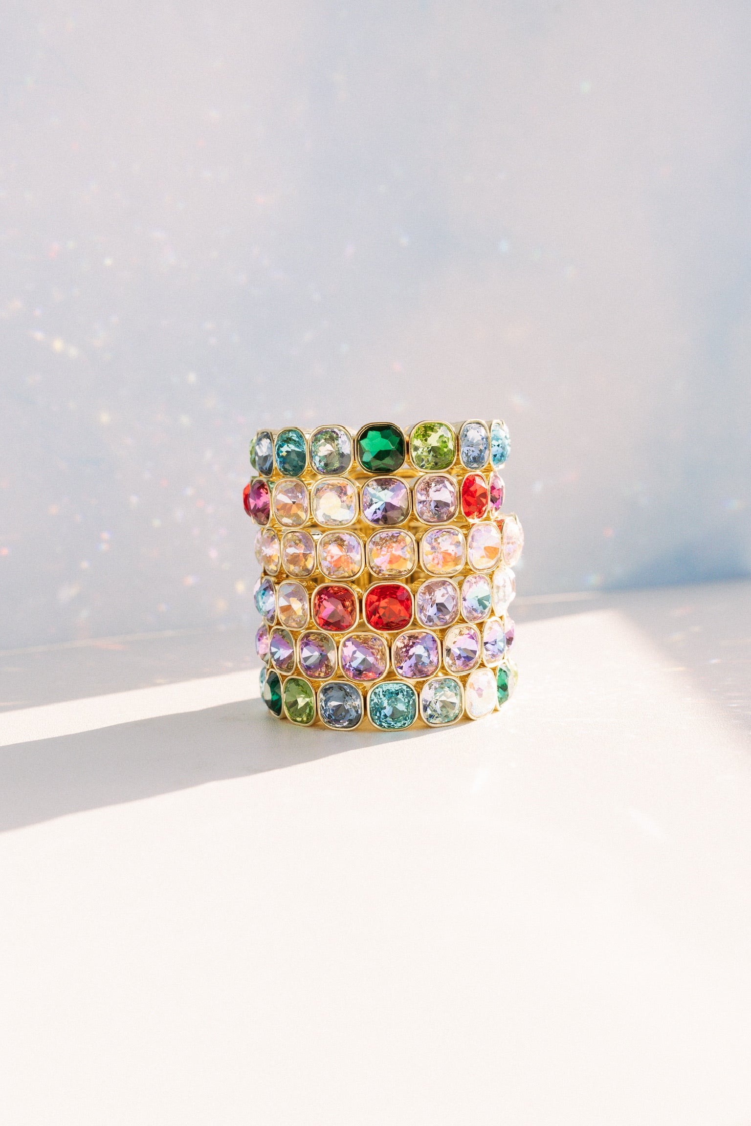 Lila Crystal Bracelet || Choose Color