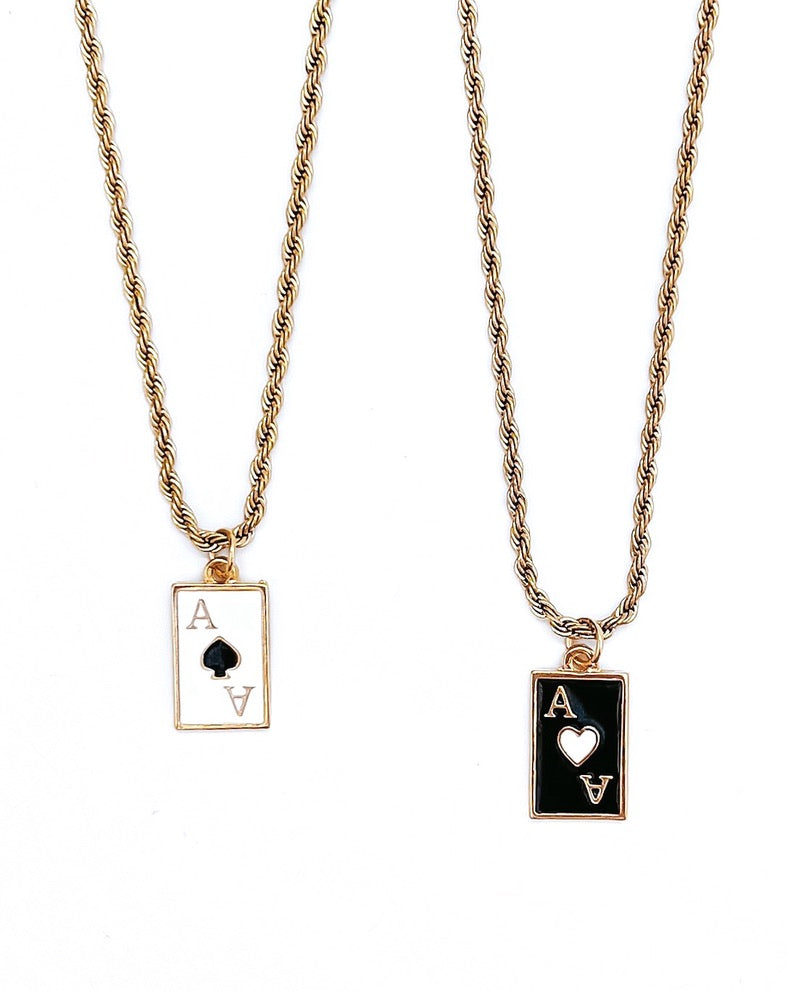 Ace Necklace || Choose Style