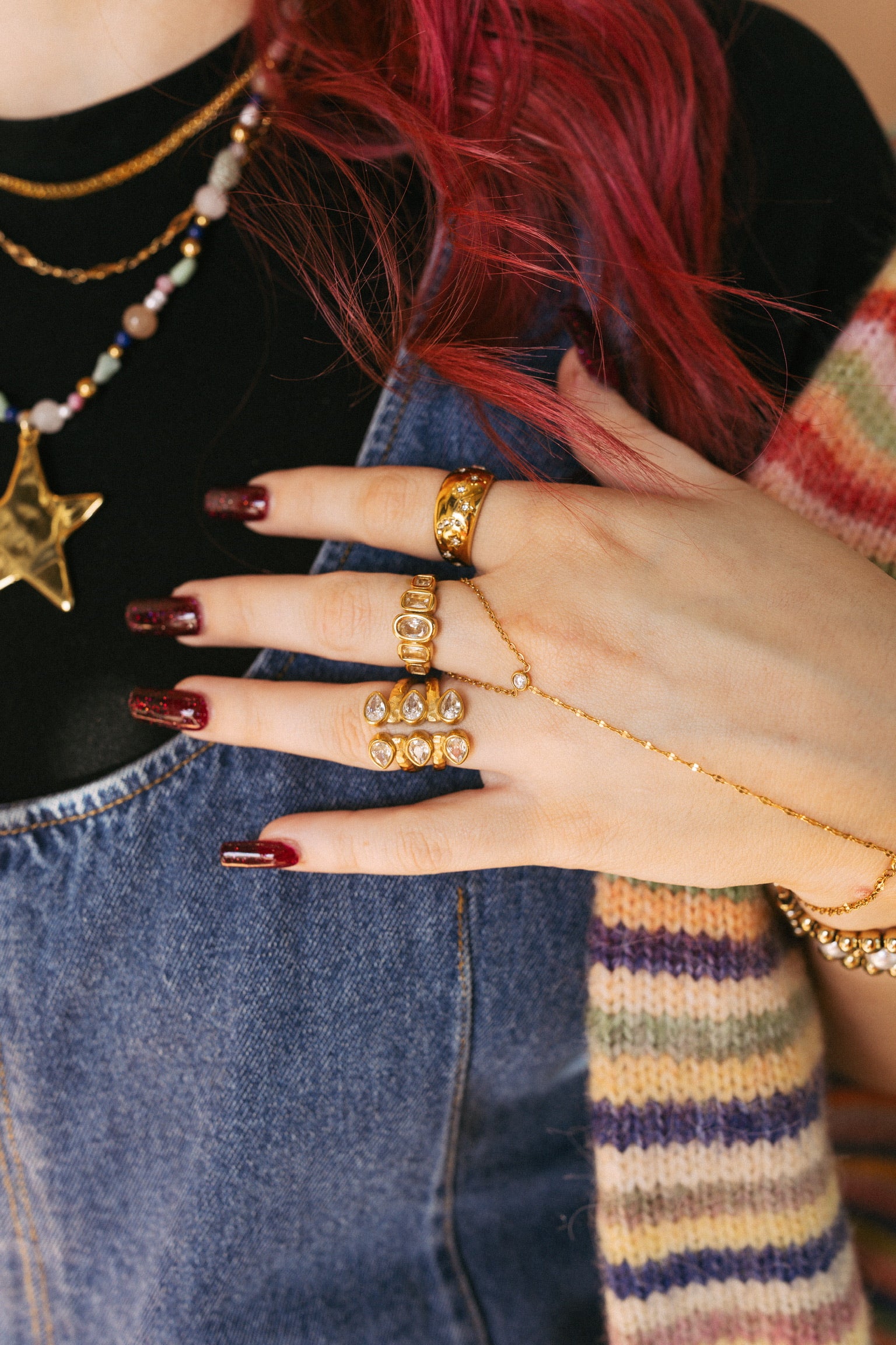 Roxanne Crystal Ring