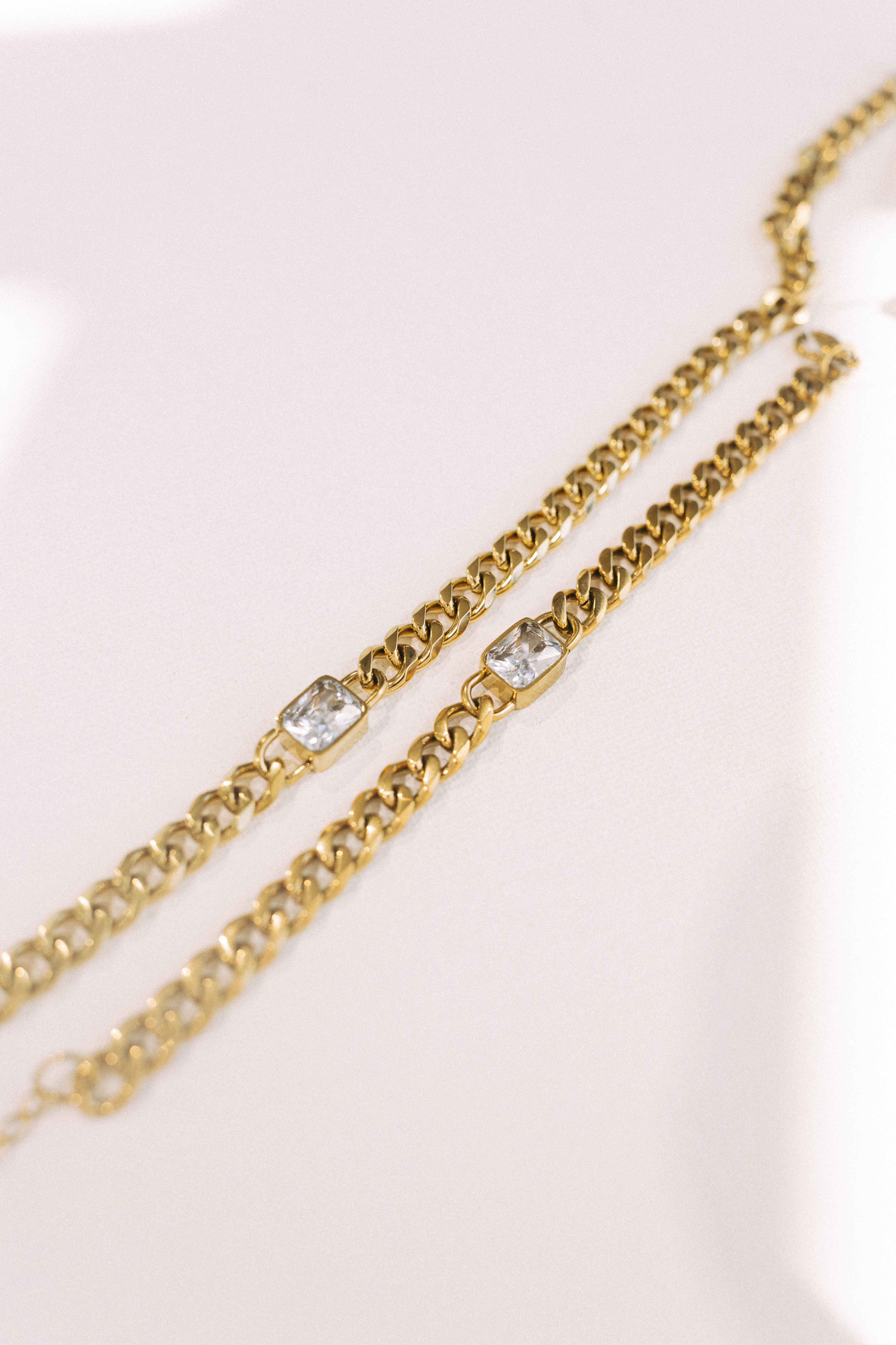 Claire Cuban Chain Necklace