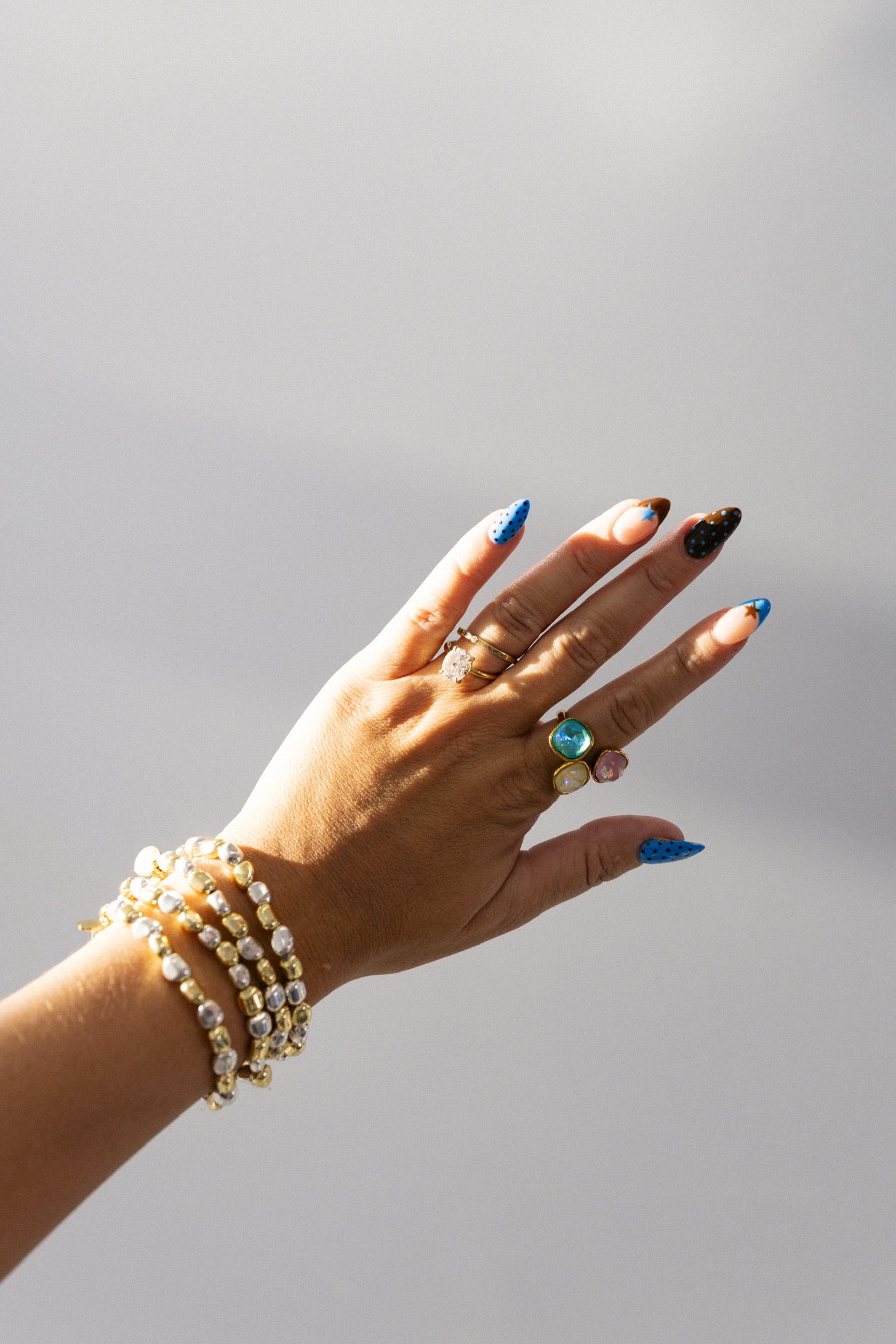 Remi Colorful Crystal Ring