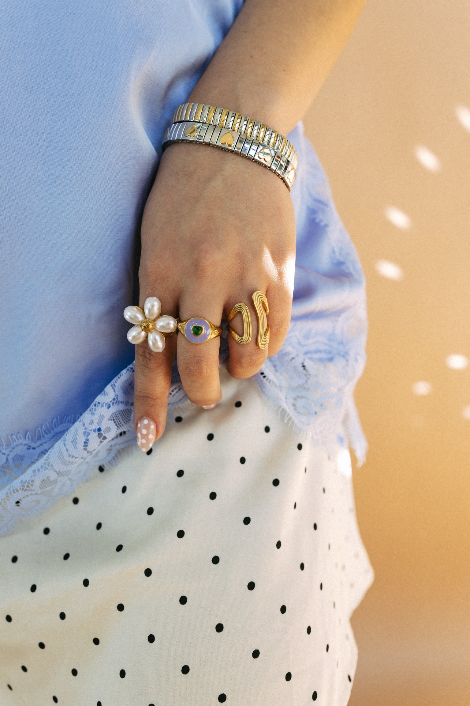 Lover's Mark Ring - Purple