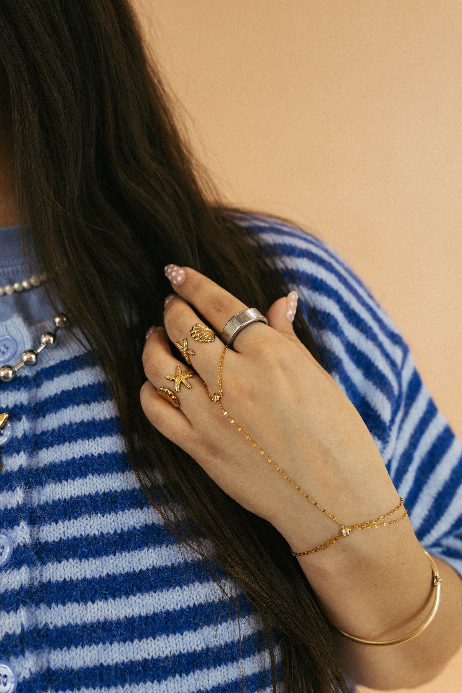 Golden Shore Adjustable Ring