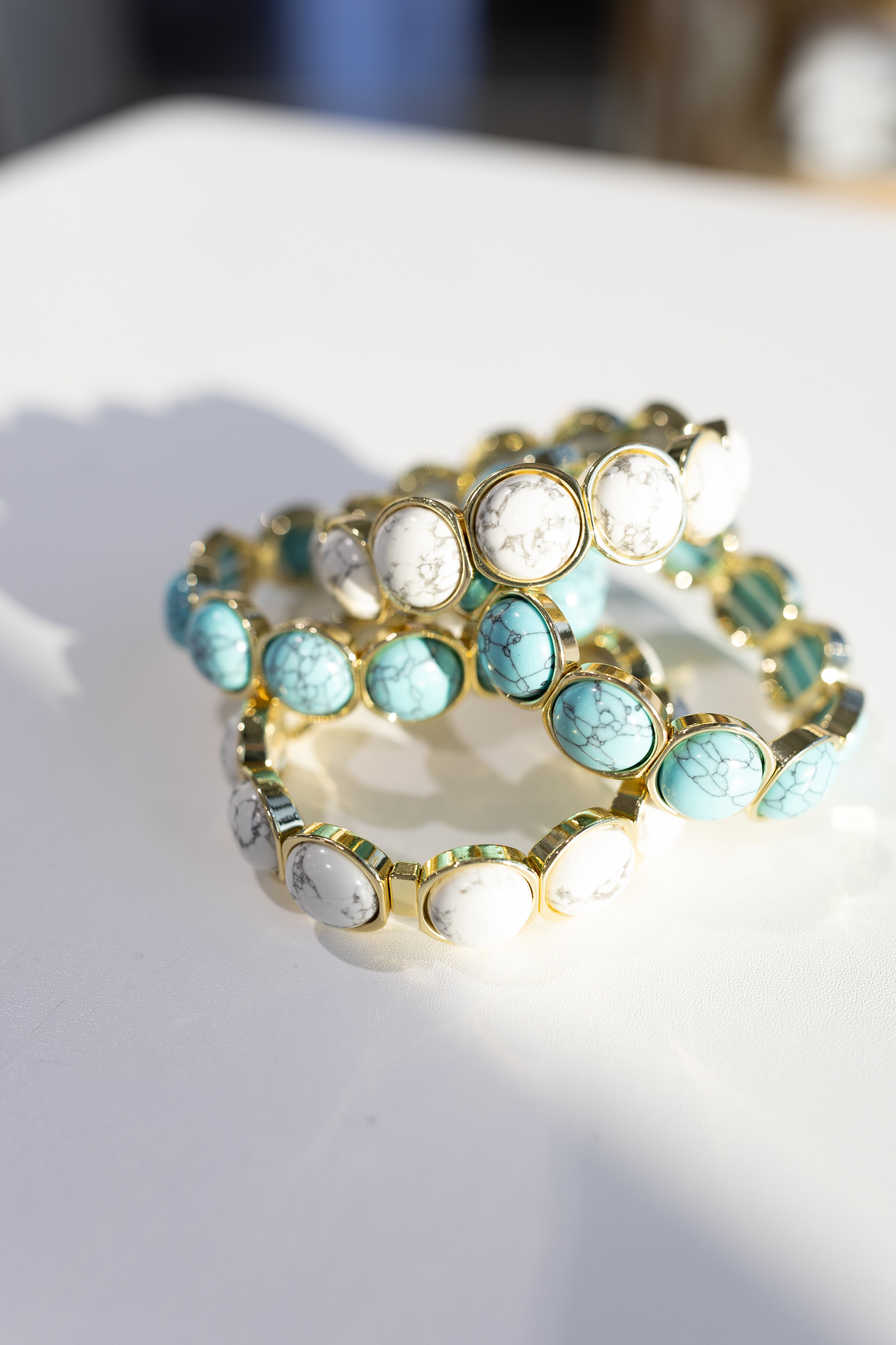 Britt Bold Gemstone Bracelet || Choose Color