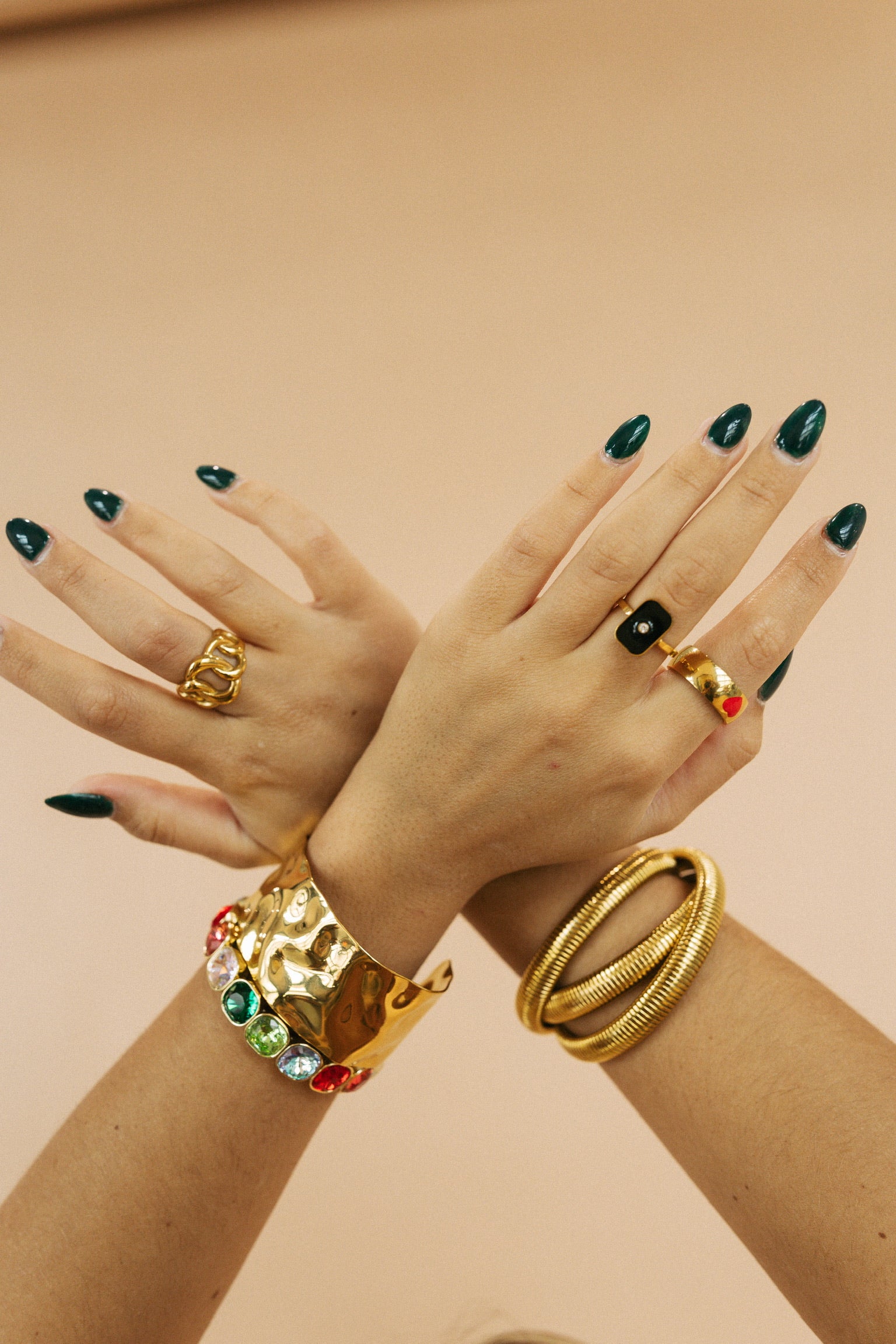 Rosie Cuban Chain Ring