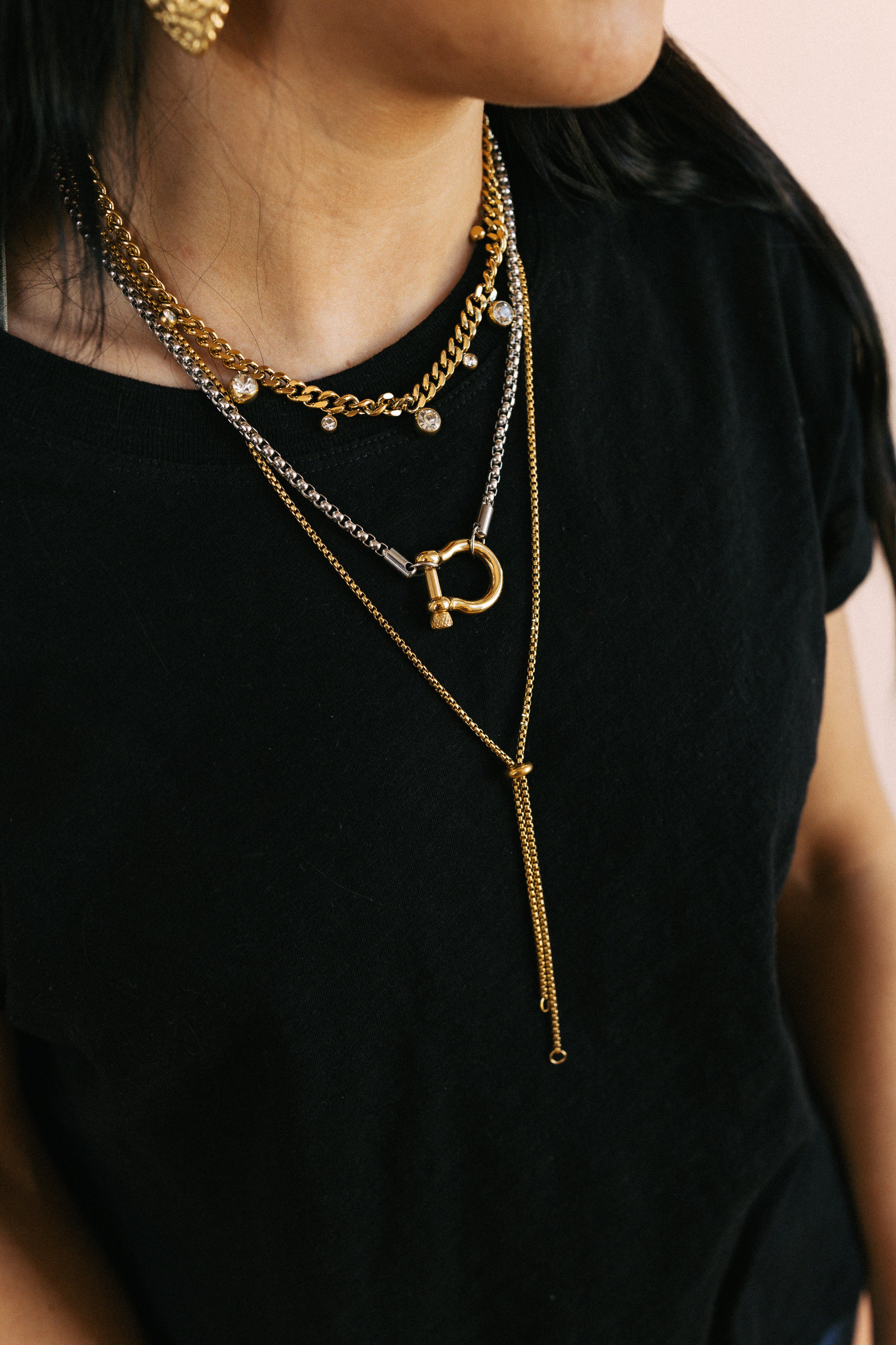 Teezo Screw Toggle Necklace