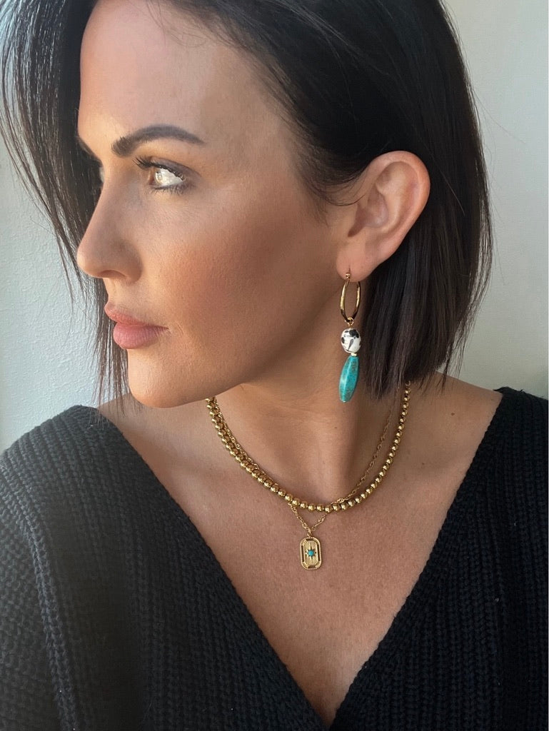 Laya Beaded Necklace || Choose Size