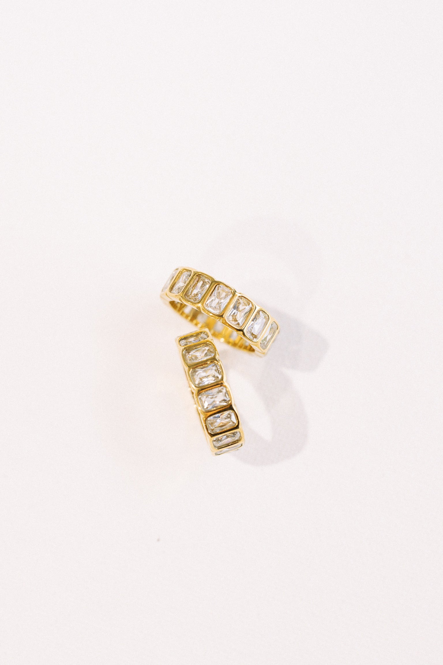 Crystal Eternity Ring