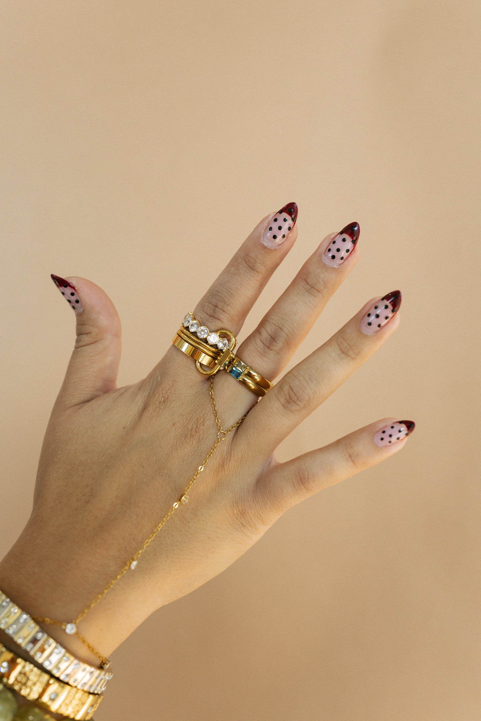 Crystal Stacked Ring
