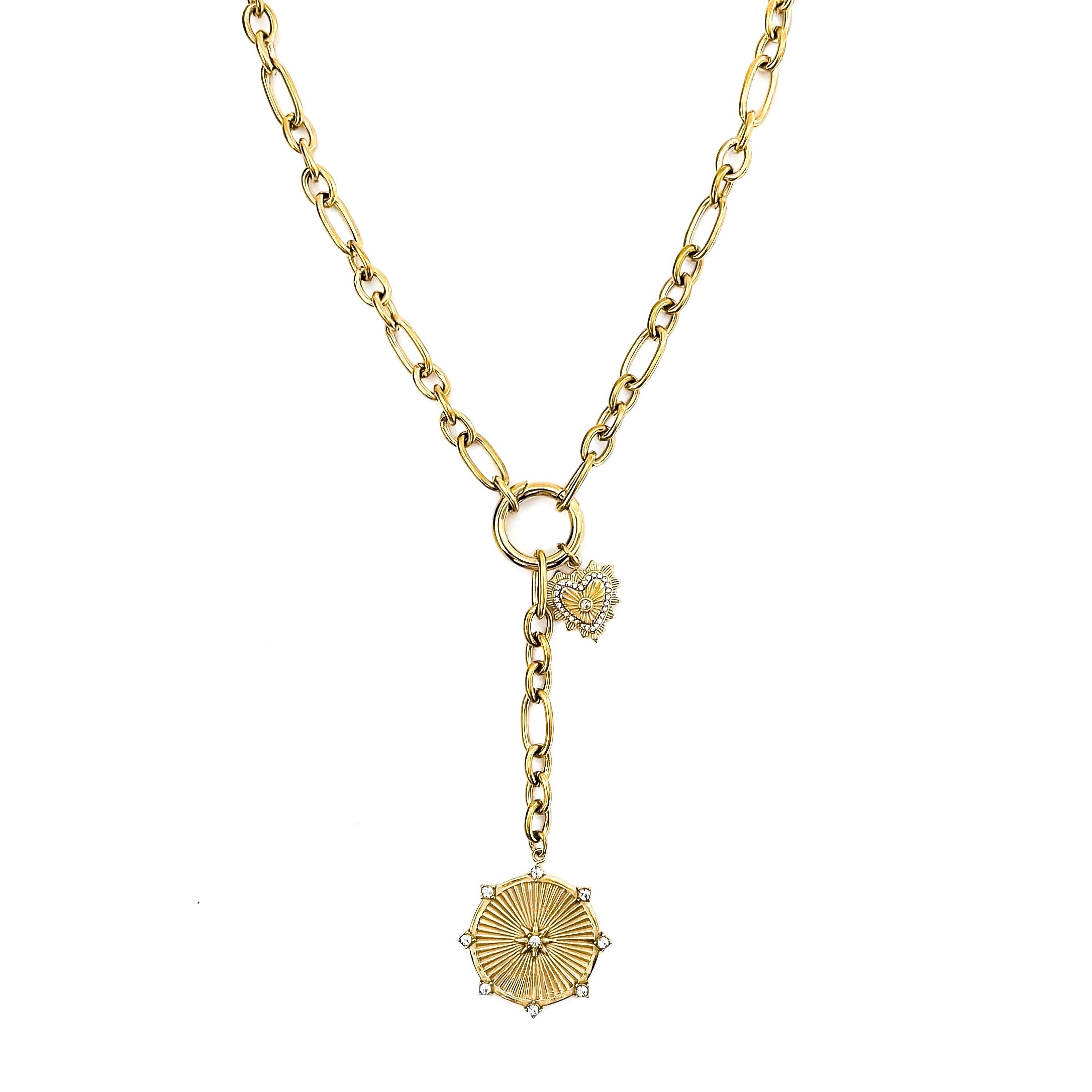 Laney Lariat Charm Necklace