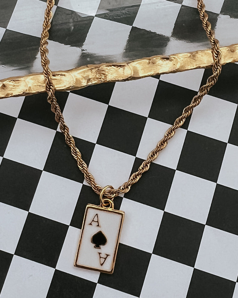 Ace Necklace || Choose Style