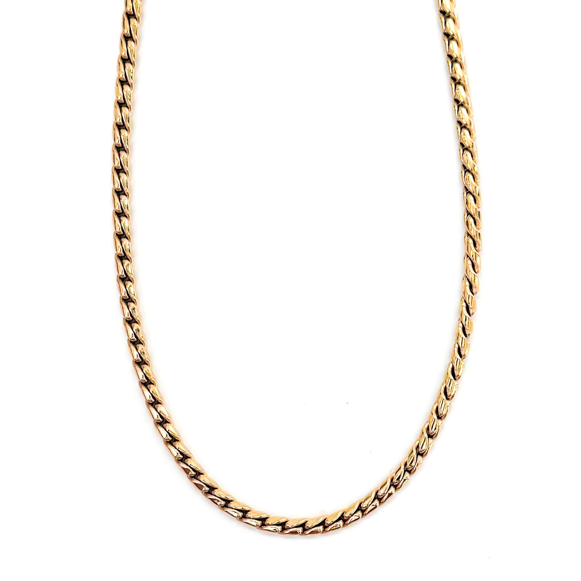 Margo Gold Rope Chain Necklace