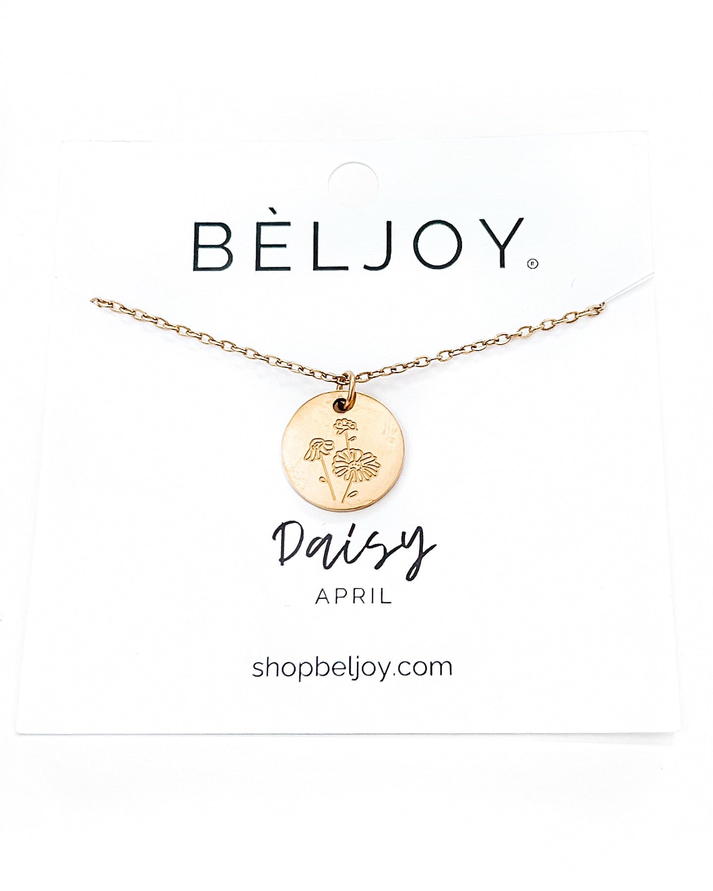 Birth Flower Necklace || Choose Month