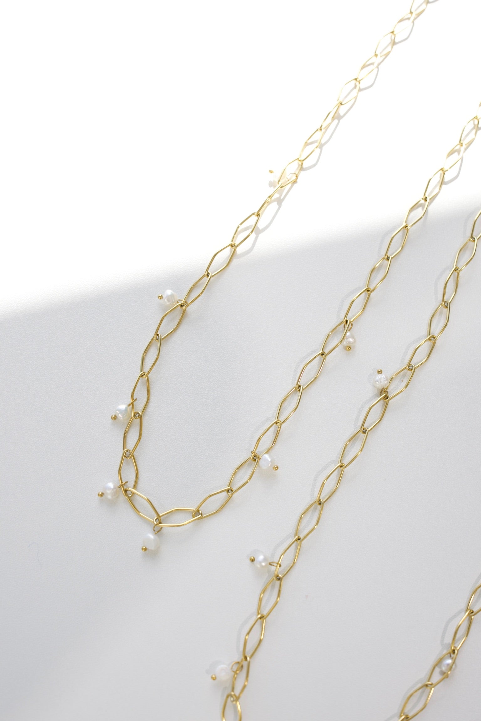 Kiki Long Pearl Necklace