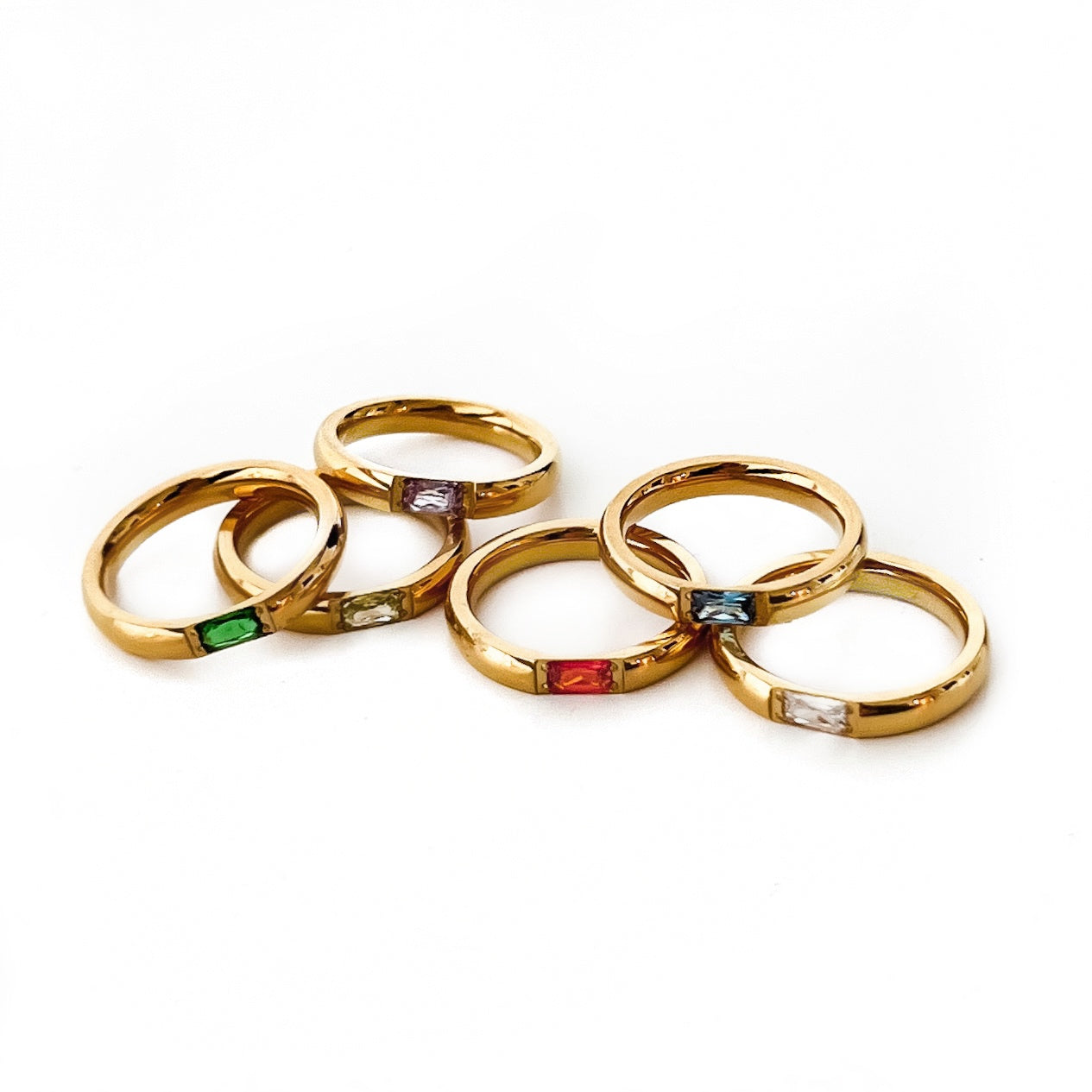 Birthstone Ring || Choose Month