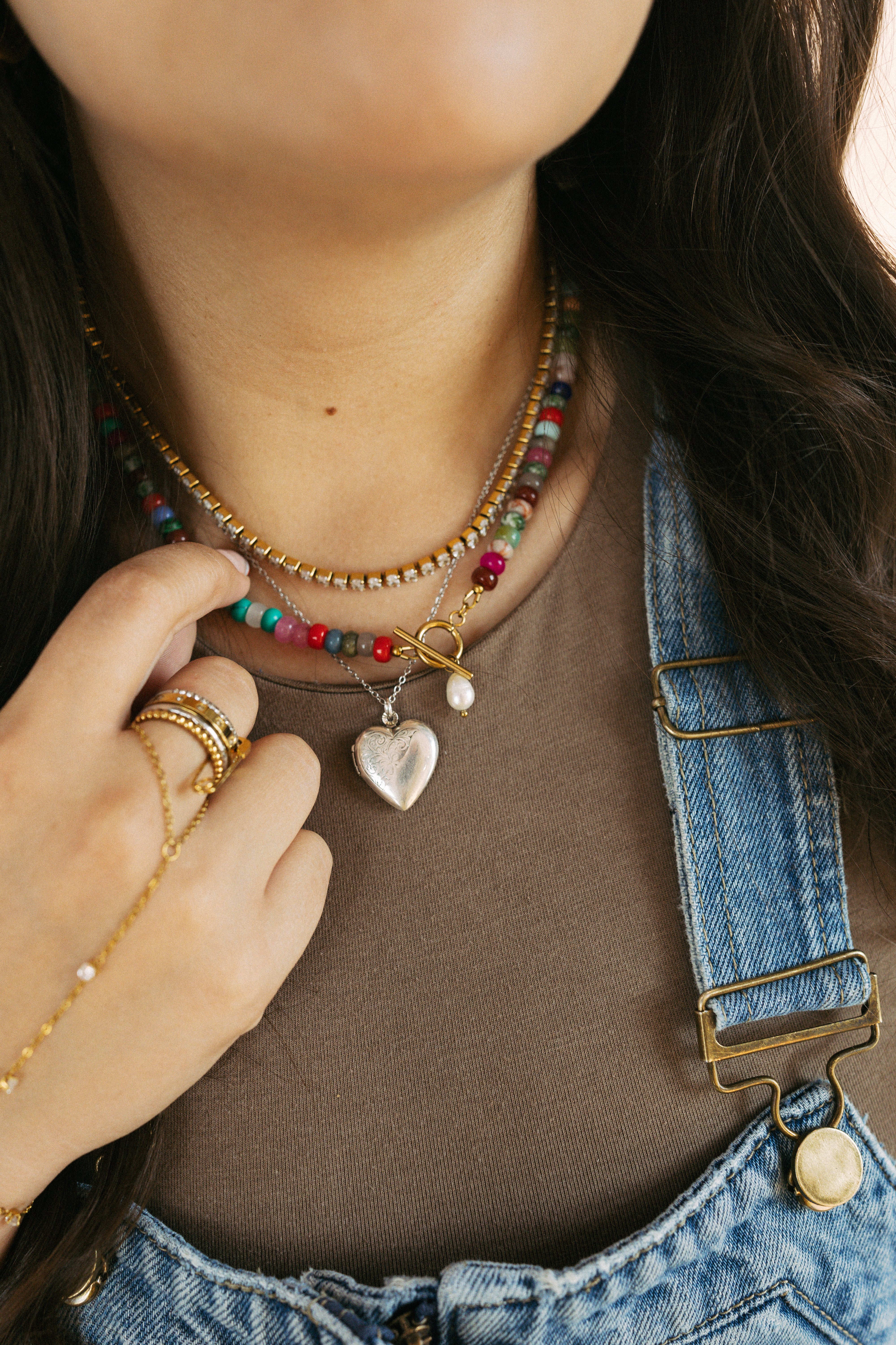 Pearl Pop Beaded Necklace