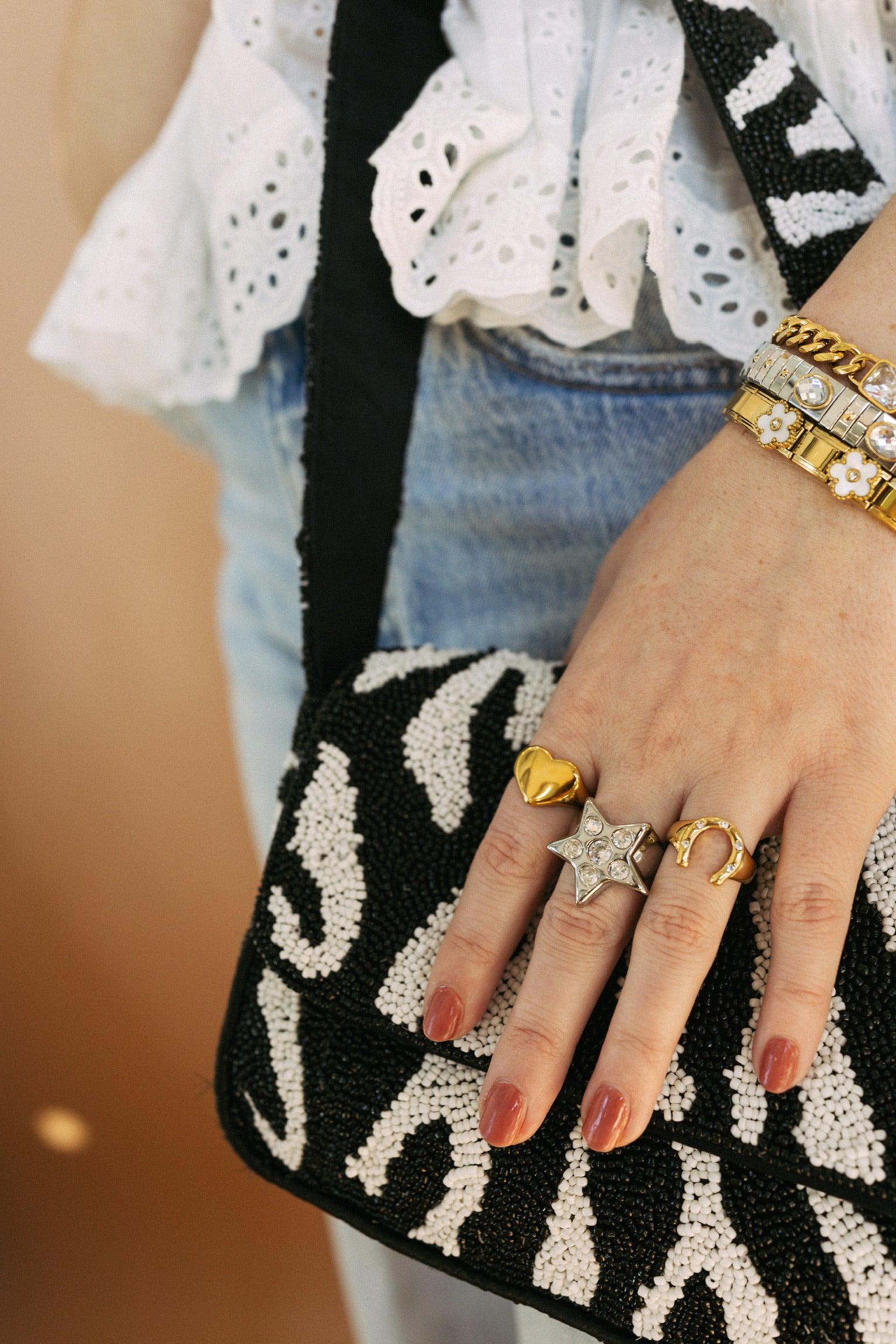 Golden Horseshoe Ring