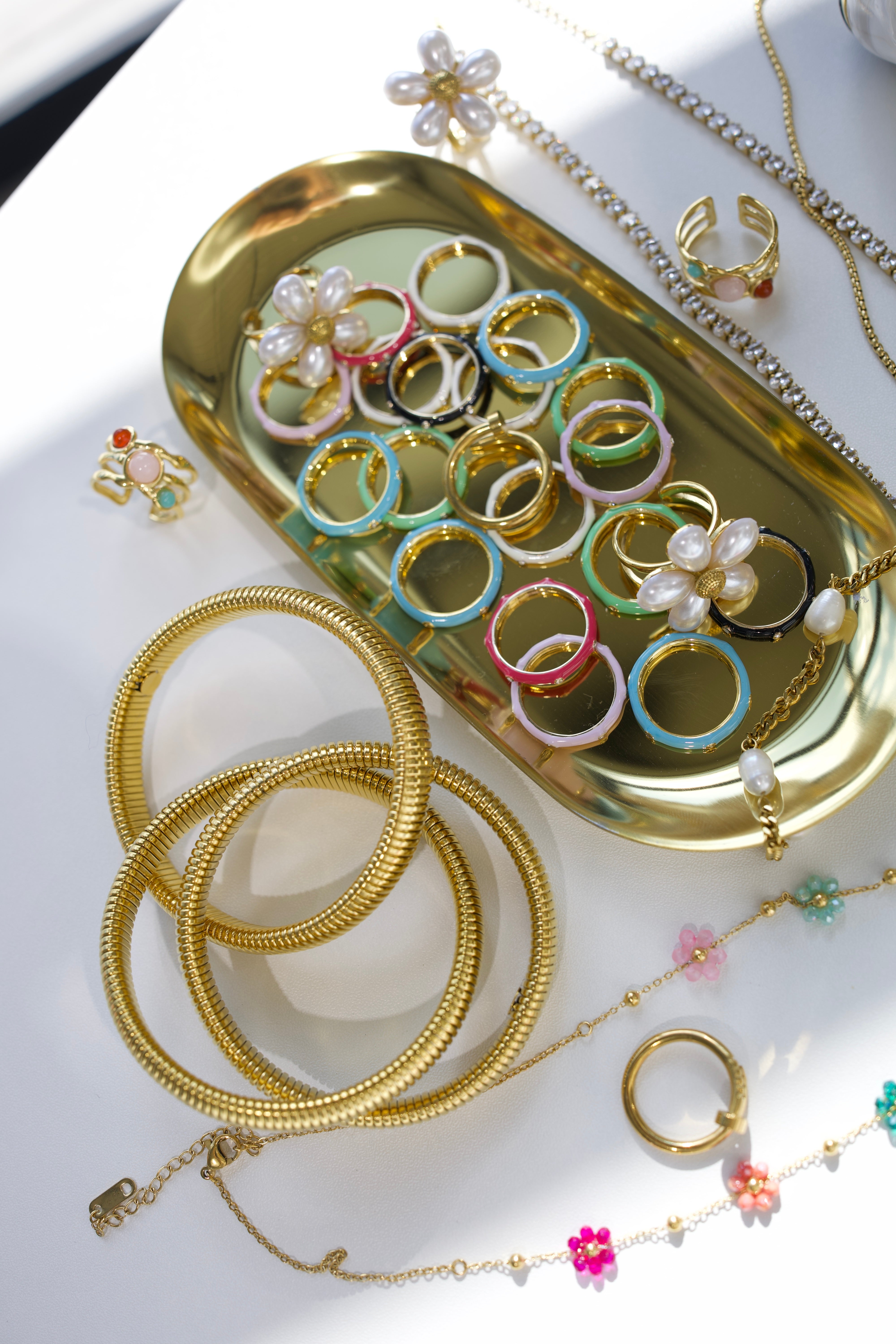 Not So Basic Stacking Ring || Choose Color