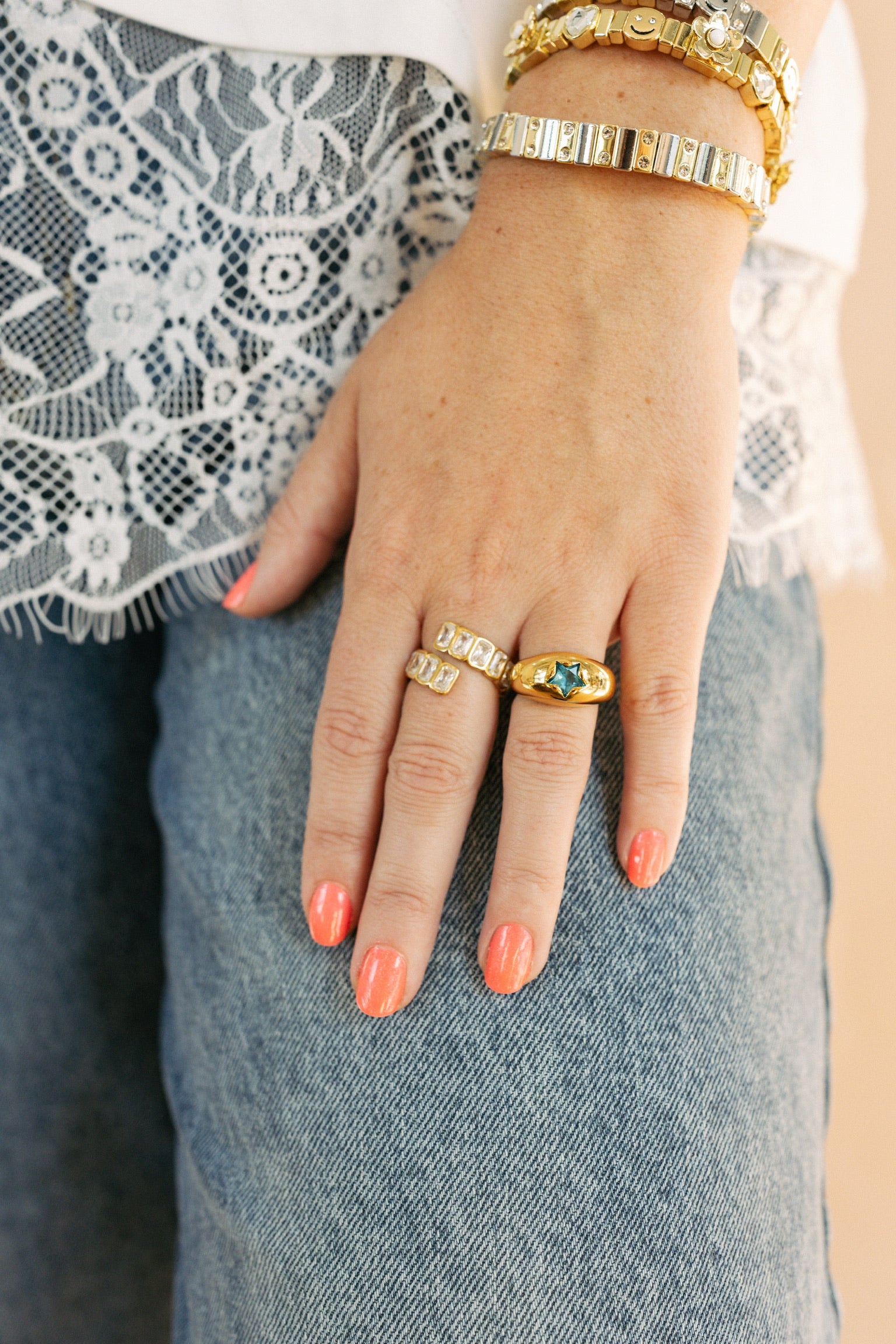 Double Take Wrap Ring