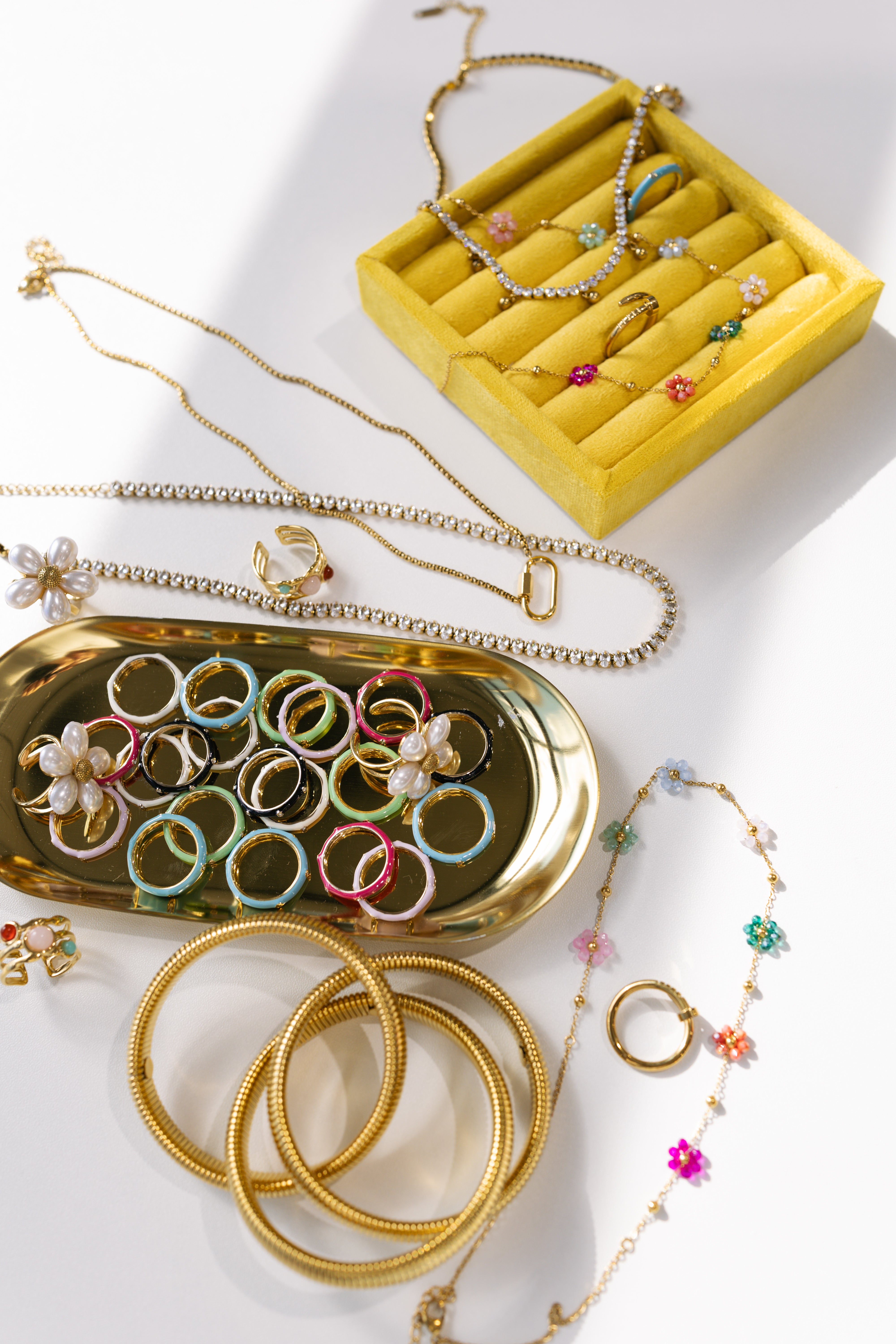 Not So Basic Stacking Ring || Choose Color