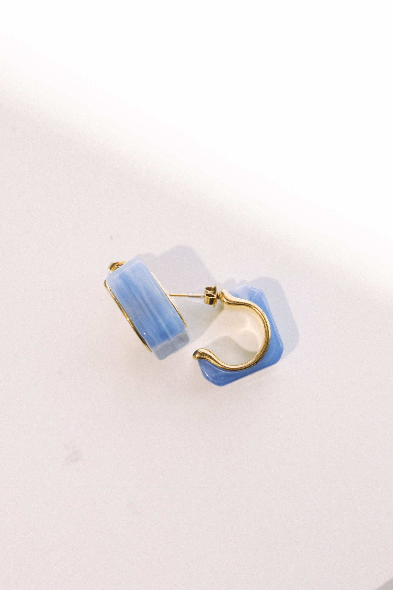 Color Coded Hoop Earrings || Choose Color
