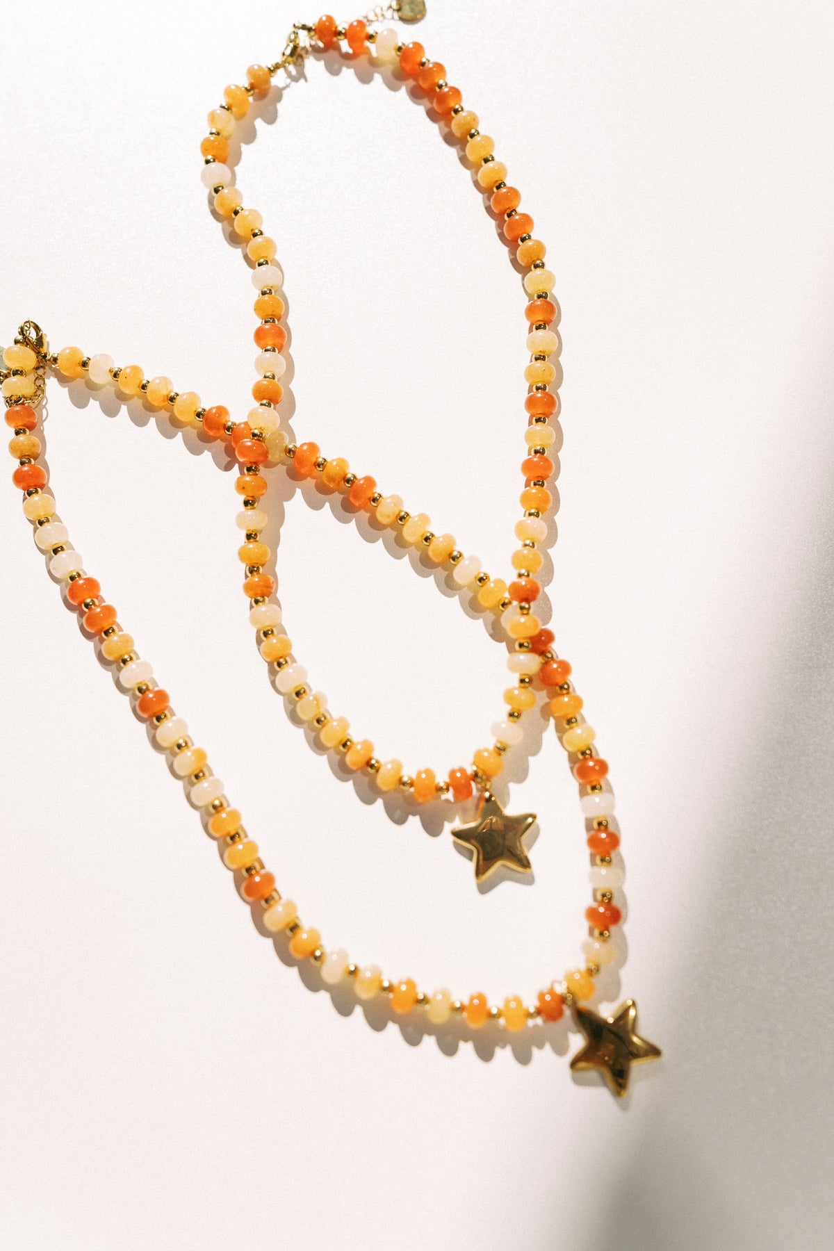 Guiding Star Necklace - Orange