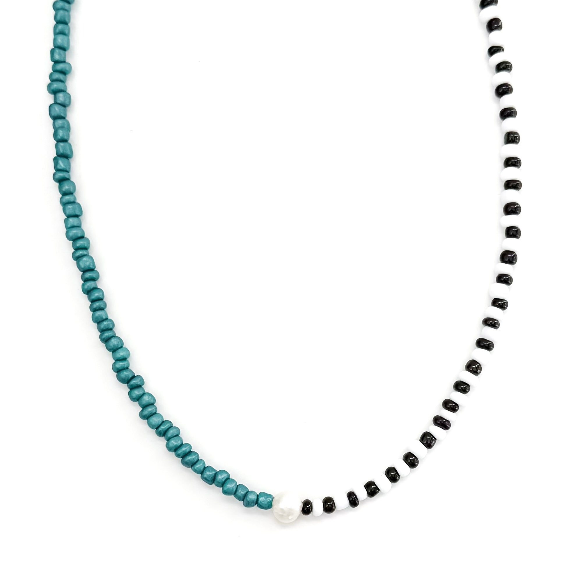 Phoebe Colorful Pearl Necklace || Choose Color