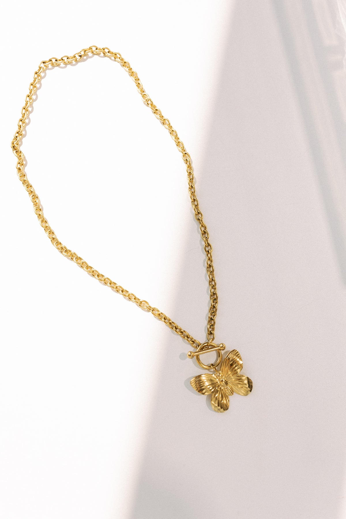 Flutterby Toggle Necklace