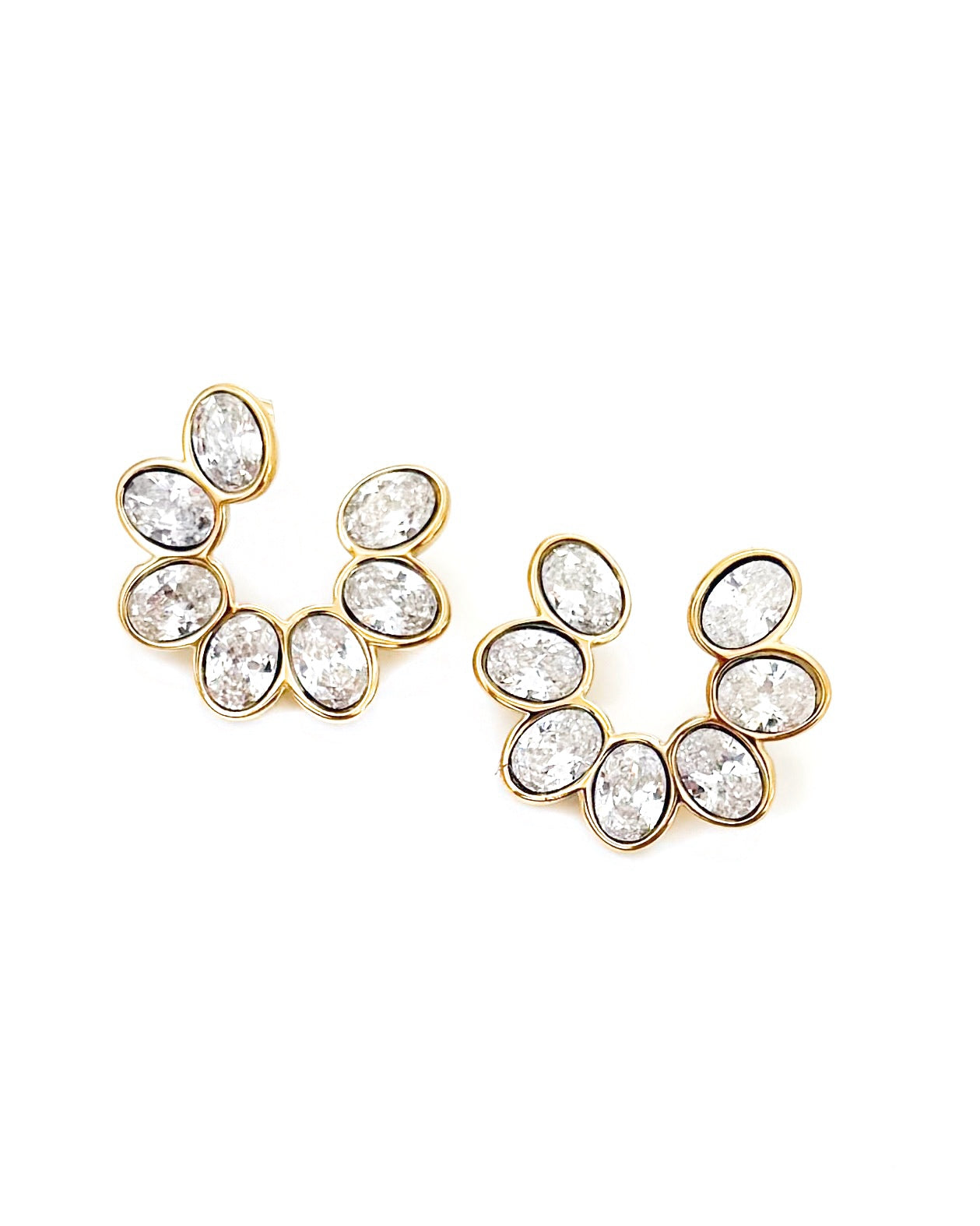 Ezzy Crystal Stud Earrings