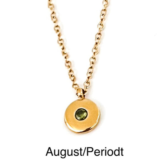 Birthstone Necklace || Choose Month