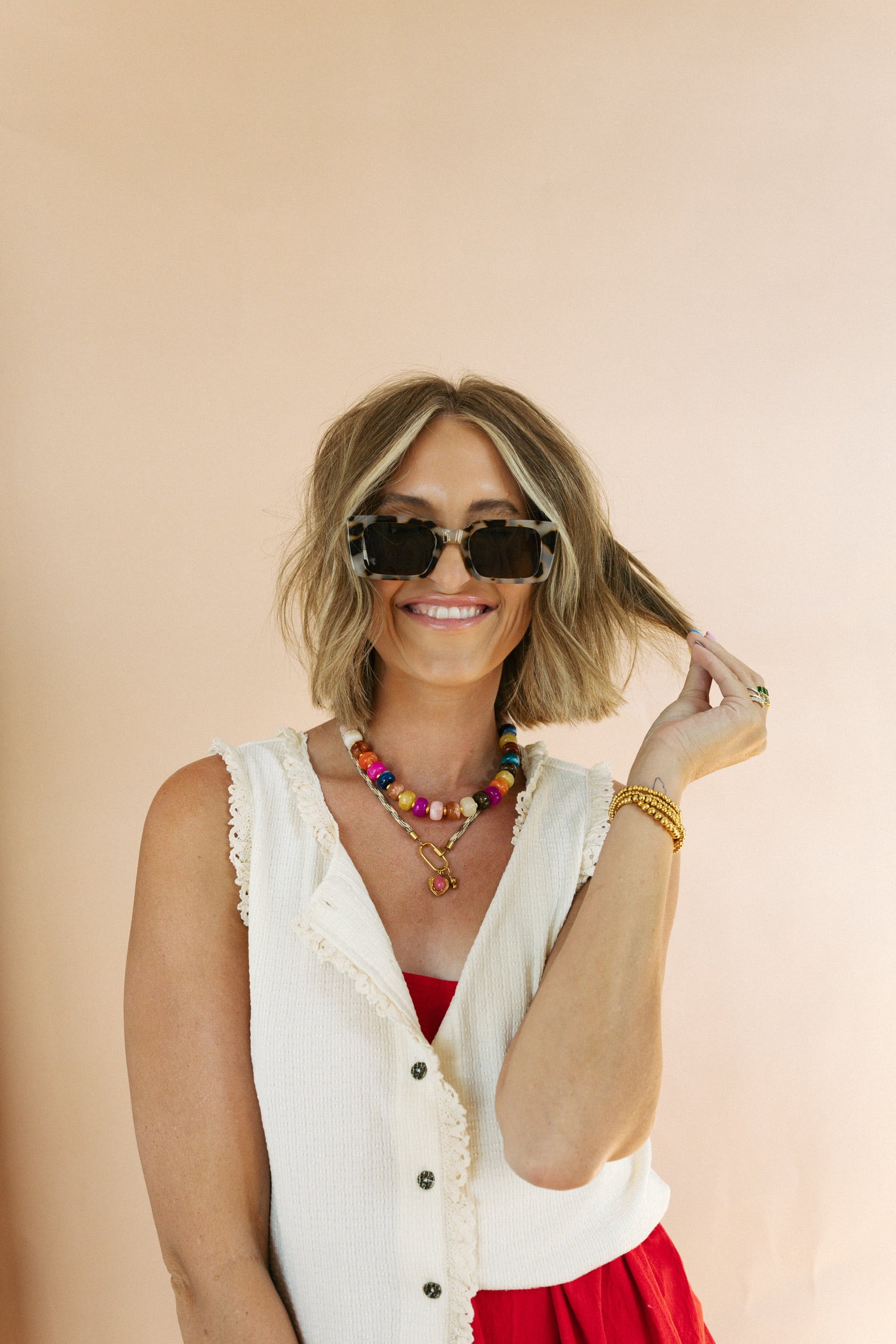Happy Heart Cord Necklace