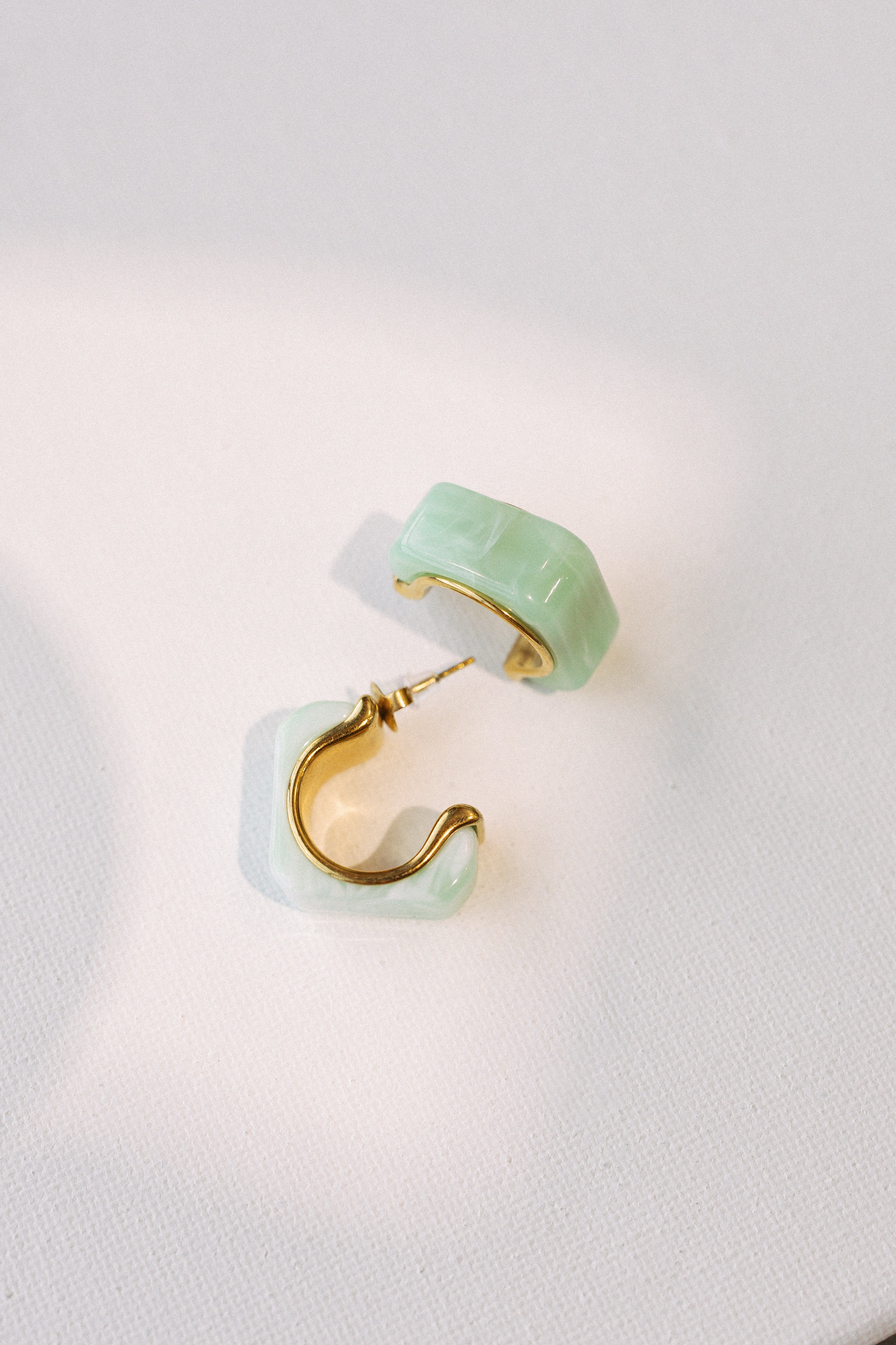 Color Coded Hoop Earrings || Choose Color