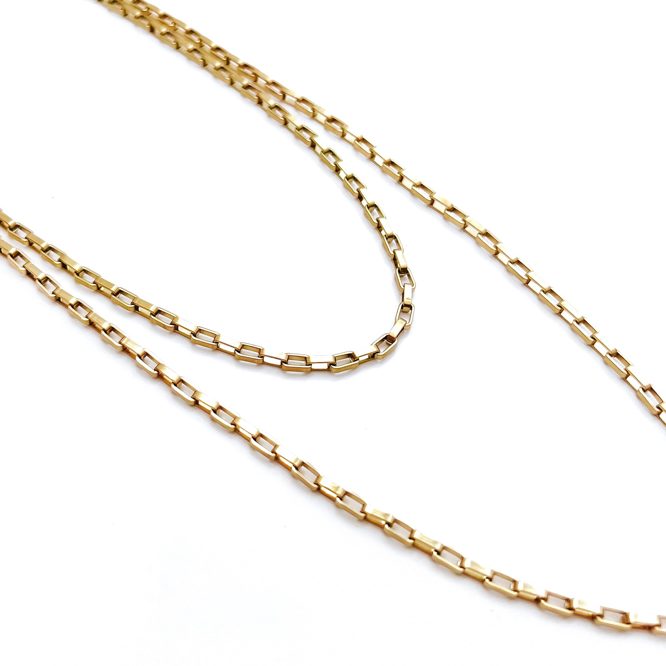 Adeline Gold Chain Necklace || Choose Length