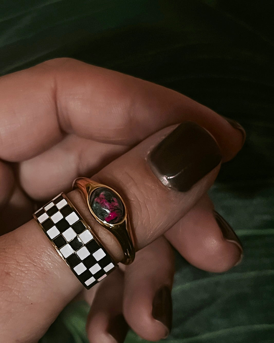 Rally Stone Gold Ring