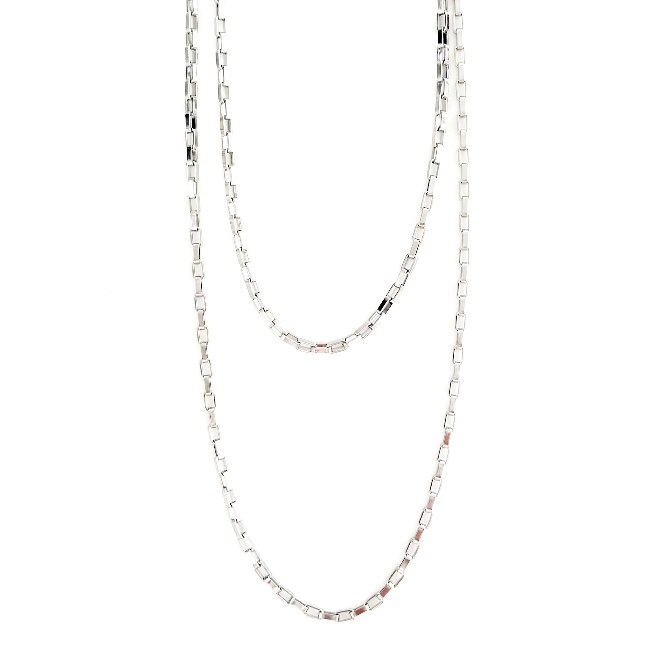 Audrey Silver Chain Necklace