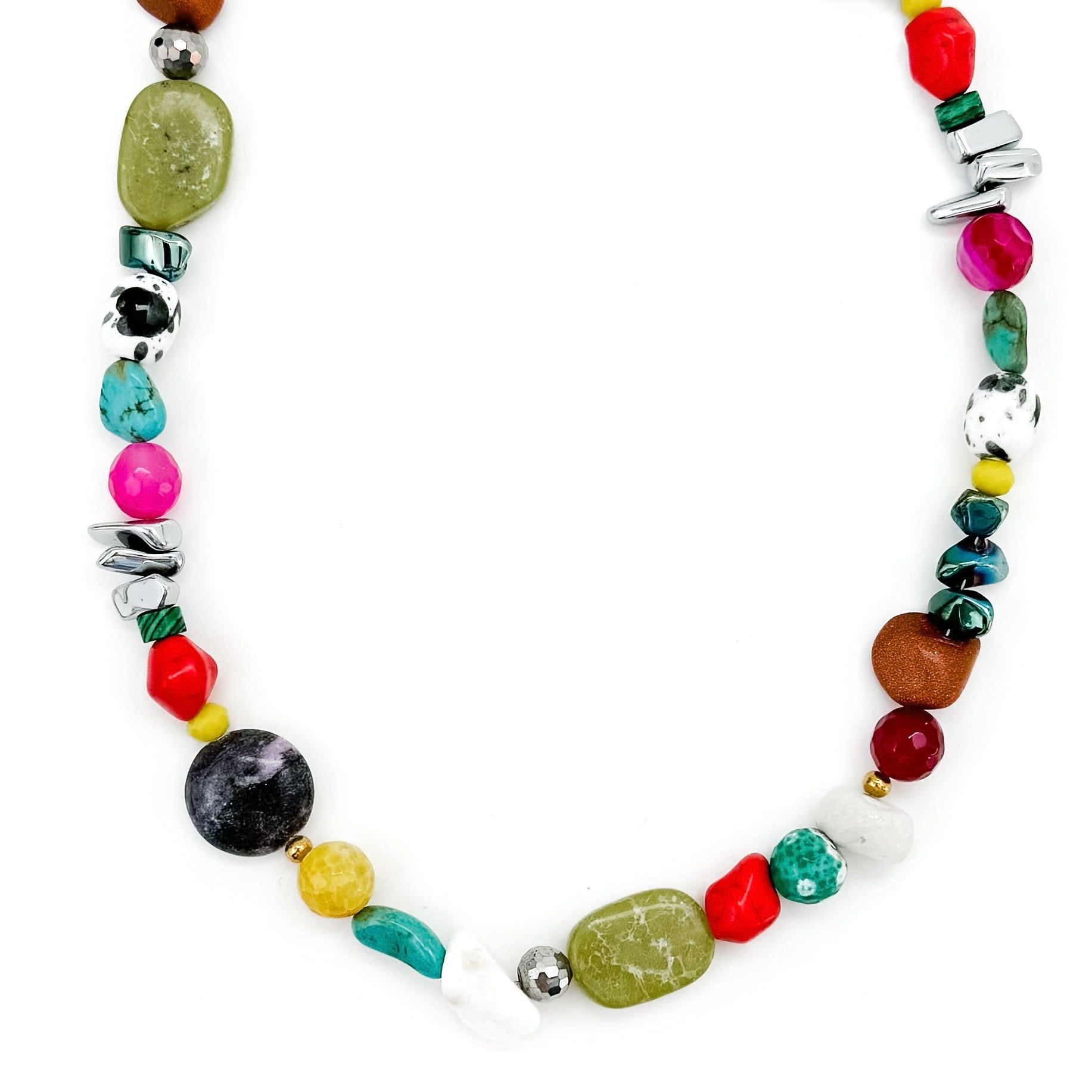 Stevie Colorful Beaded Necklace