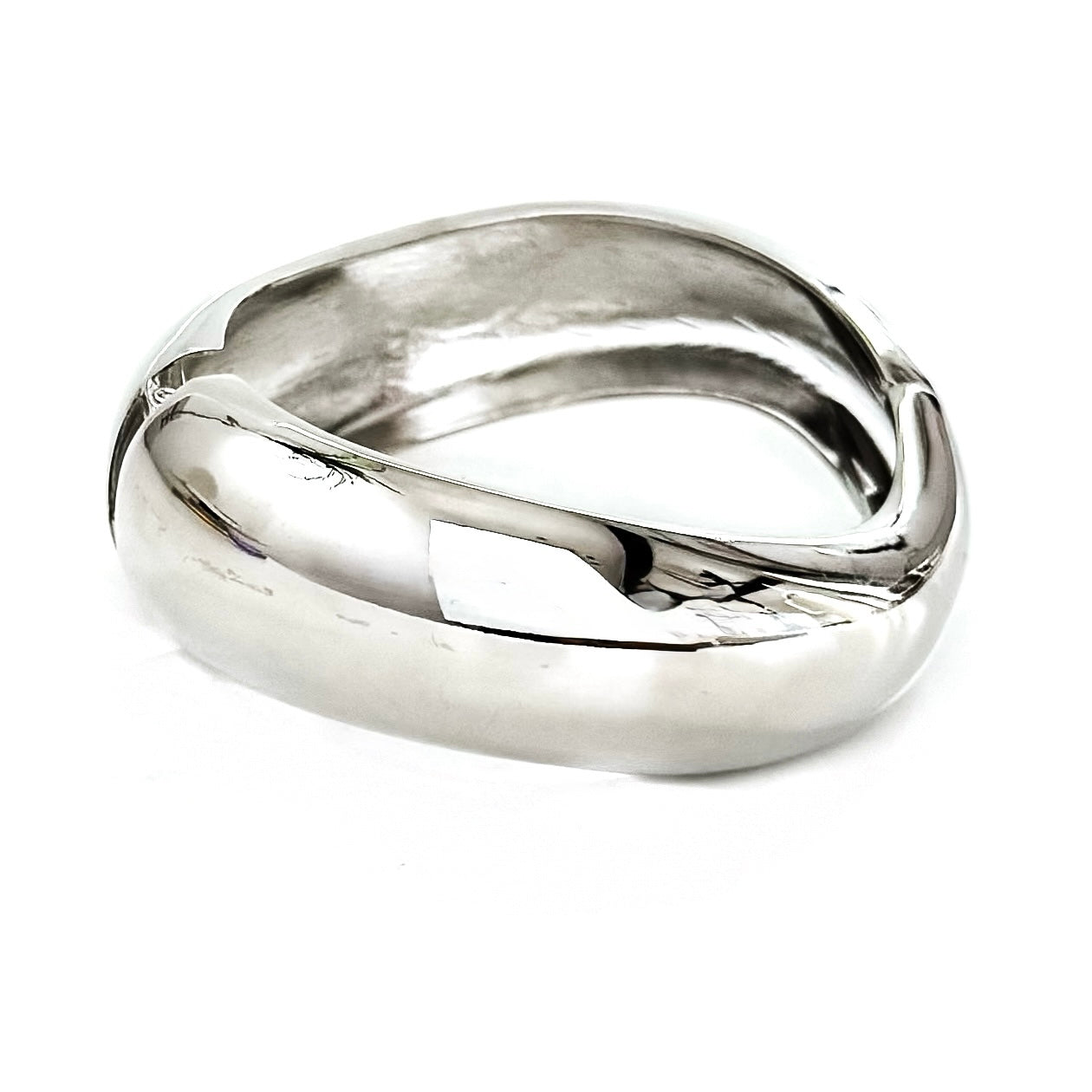 Bennett Silver Chunky Bangle