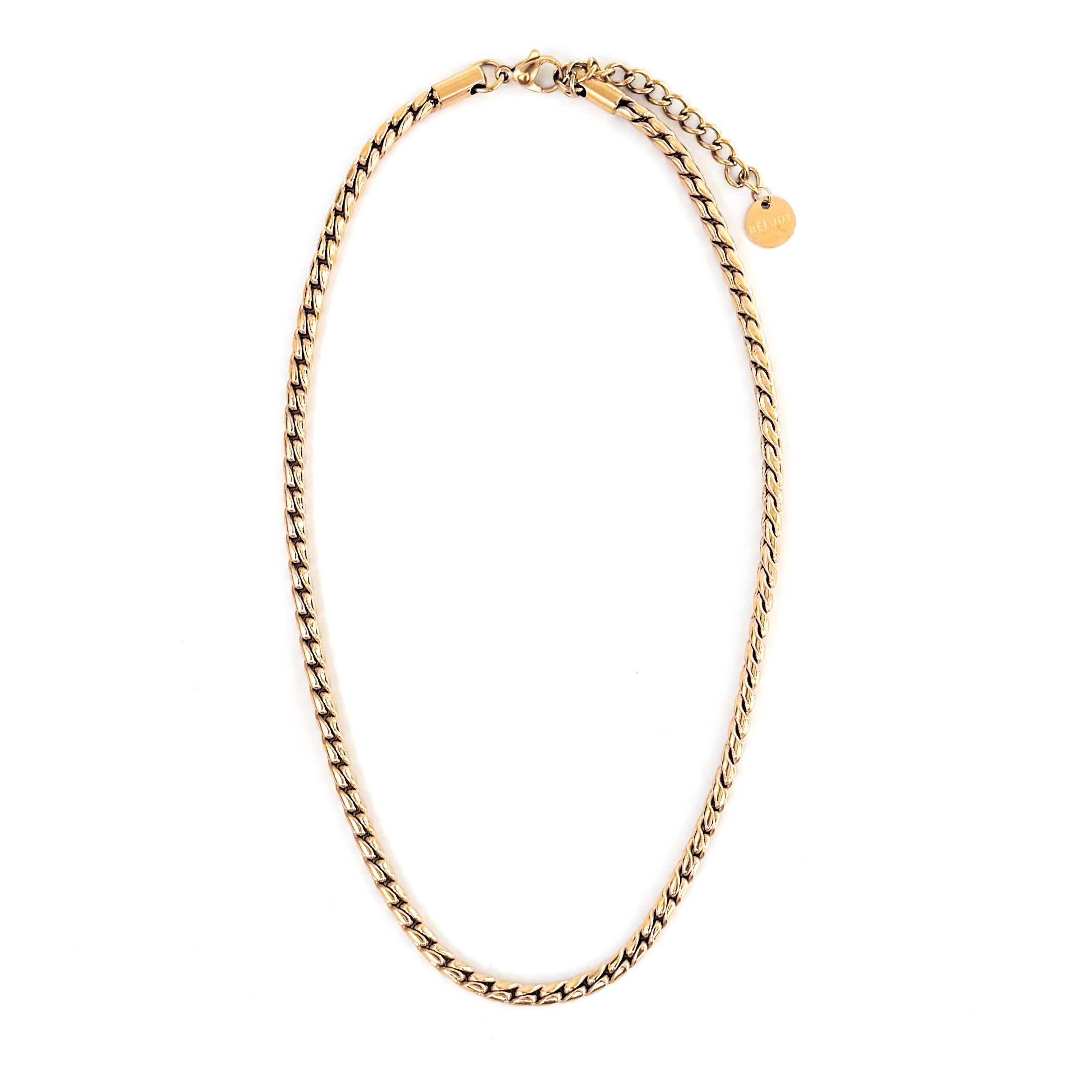 Margo Gold Rope Chain Necklace