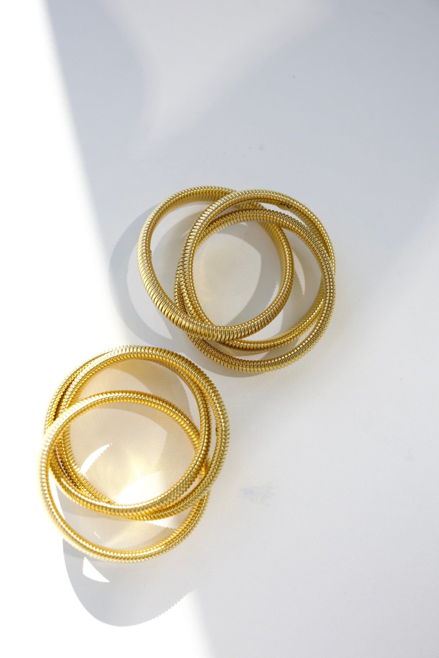 Triple Stack Bracelet - Gold