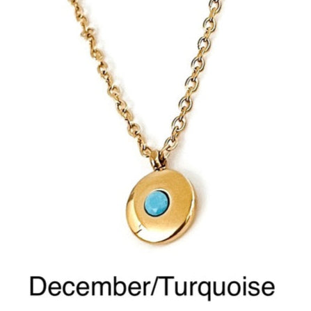 Birthstone Necklace || Choose Month