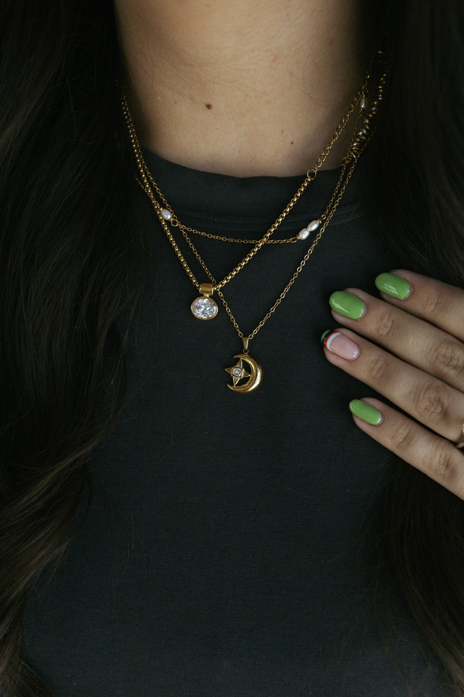 Moonstruck Crystal Necklace