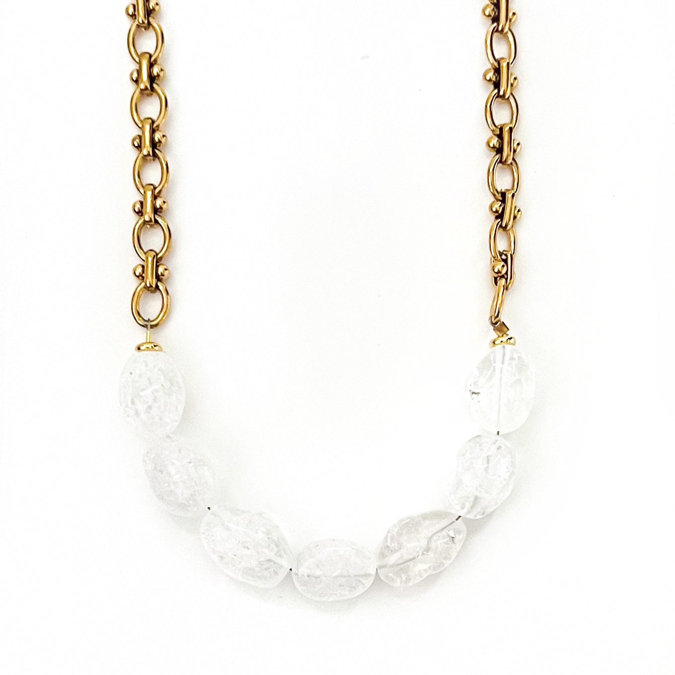 Chanler Beaded Chain Necklace || Choose Style