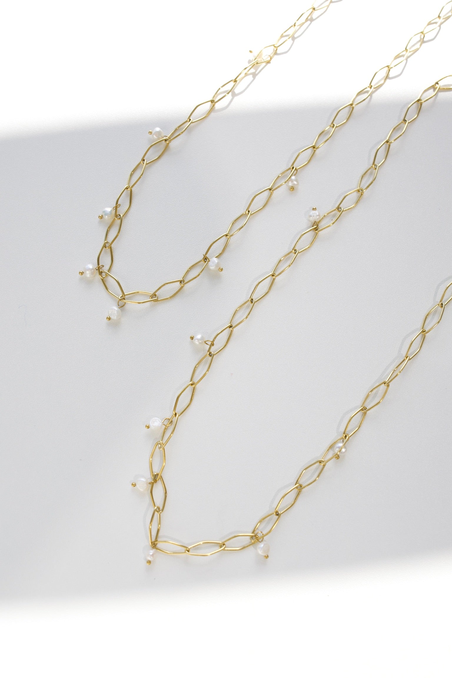 Kiki Long Pearl Necklace